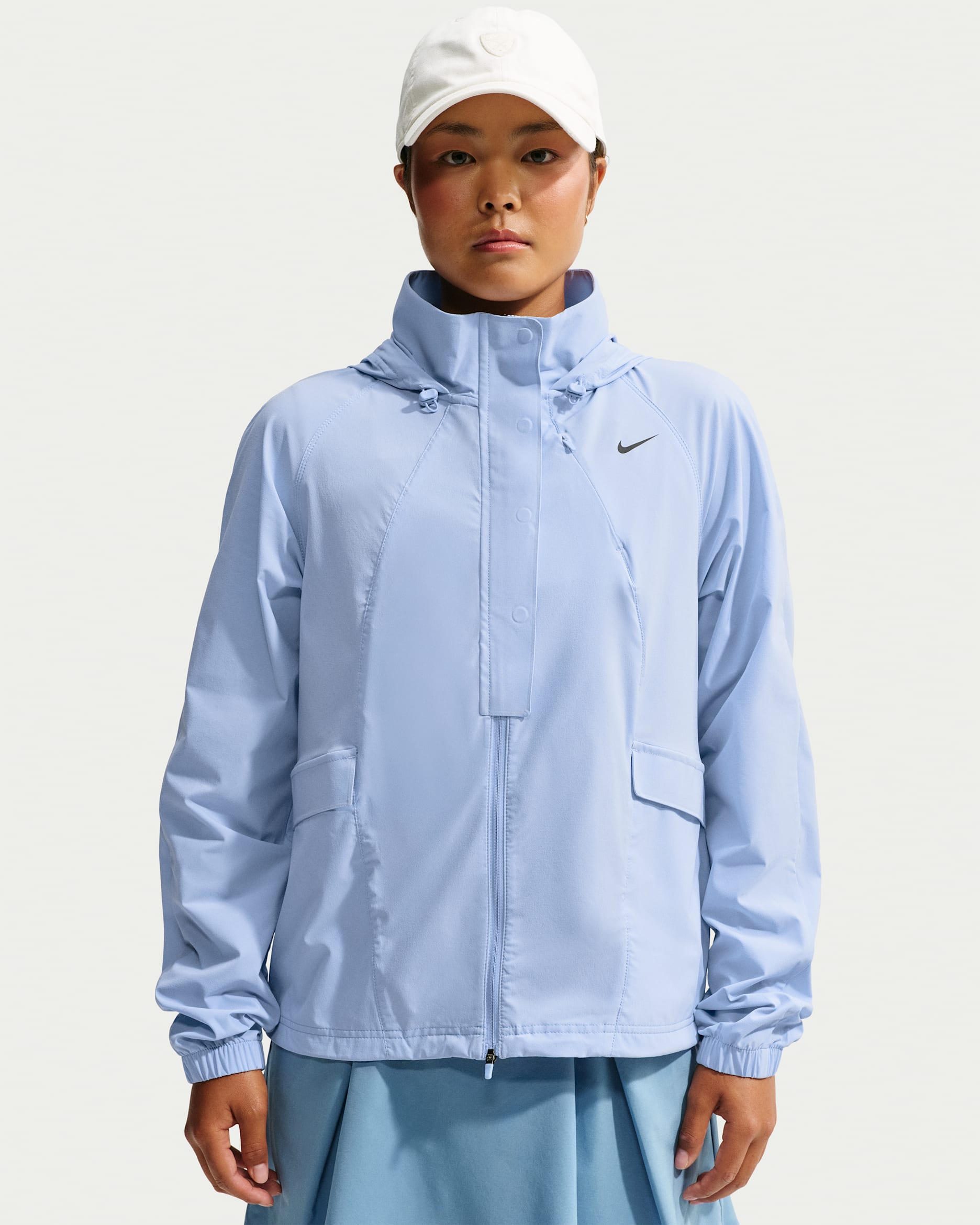 Nike Series Women's Repel Golf Jacket - Aluminum/Black