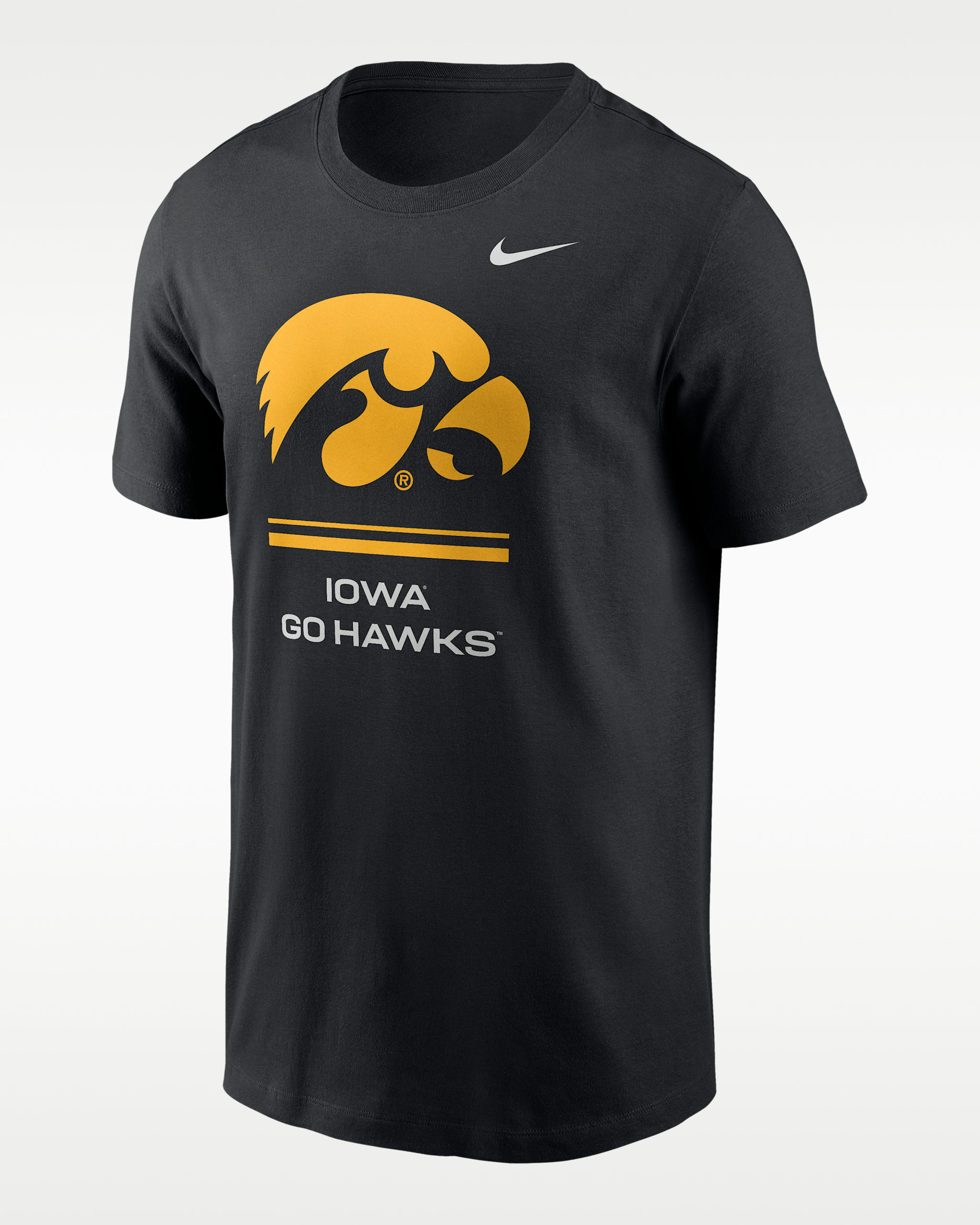Iowa Sideline Men's Nike Dri-FIT College T-Shirt - Black