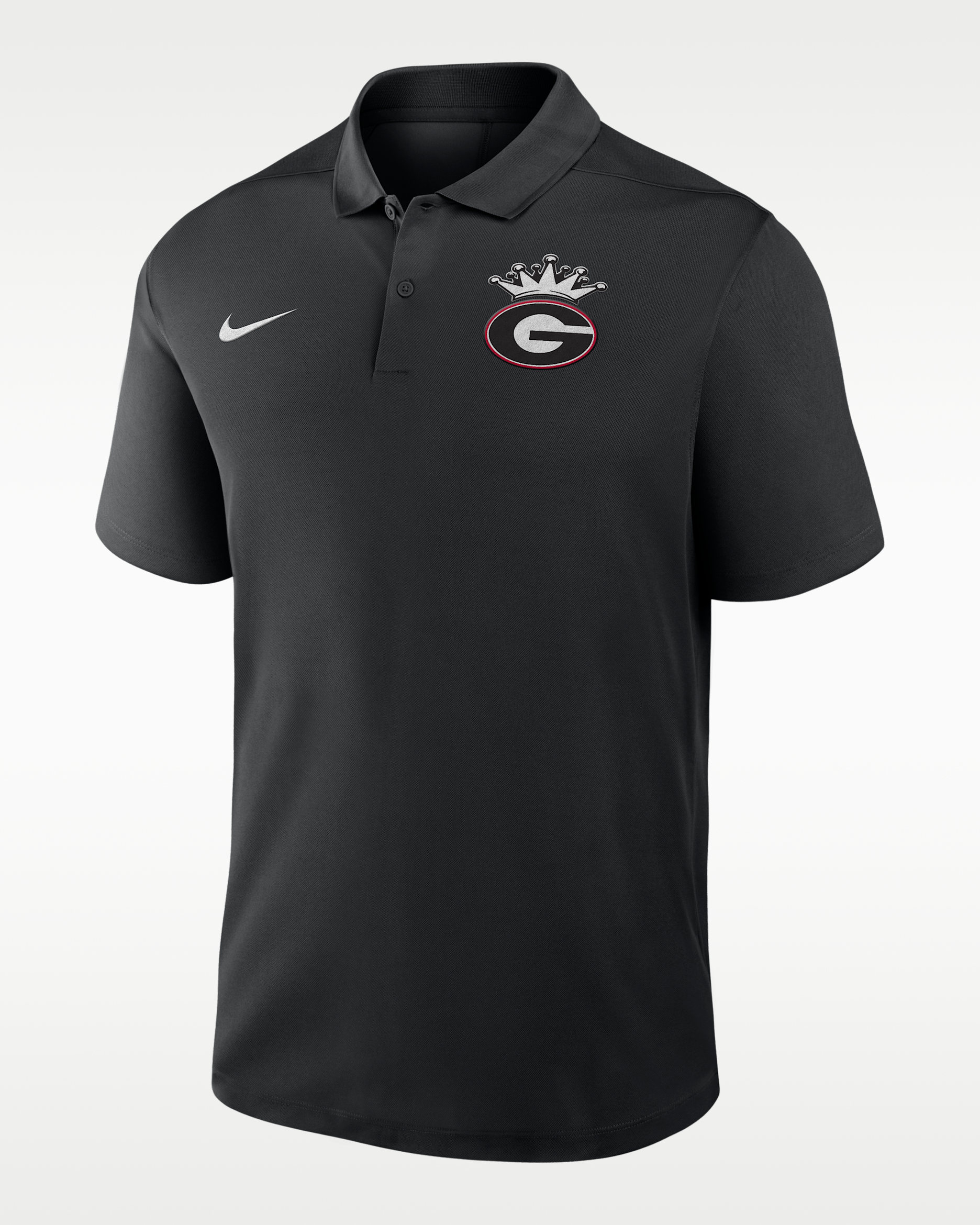 Polo universitaria Nike Dri-FIT UGA x Outkast para hombre Georgia Victory - Negro
