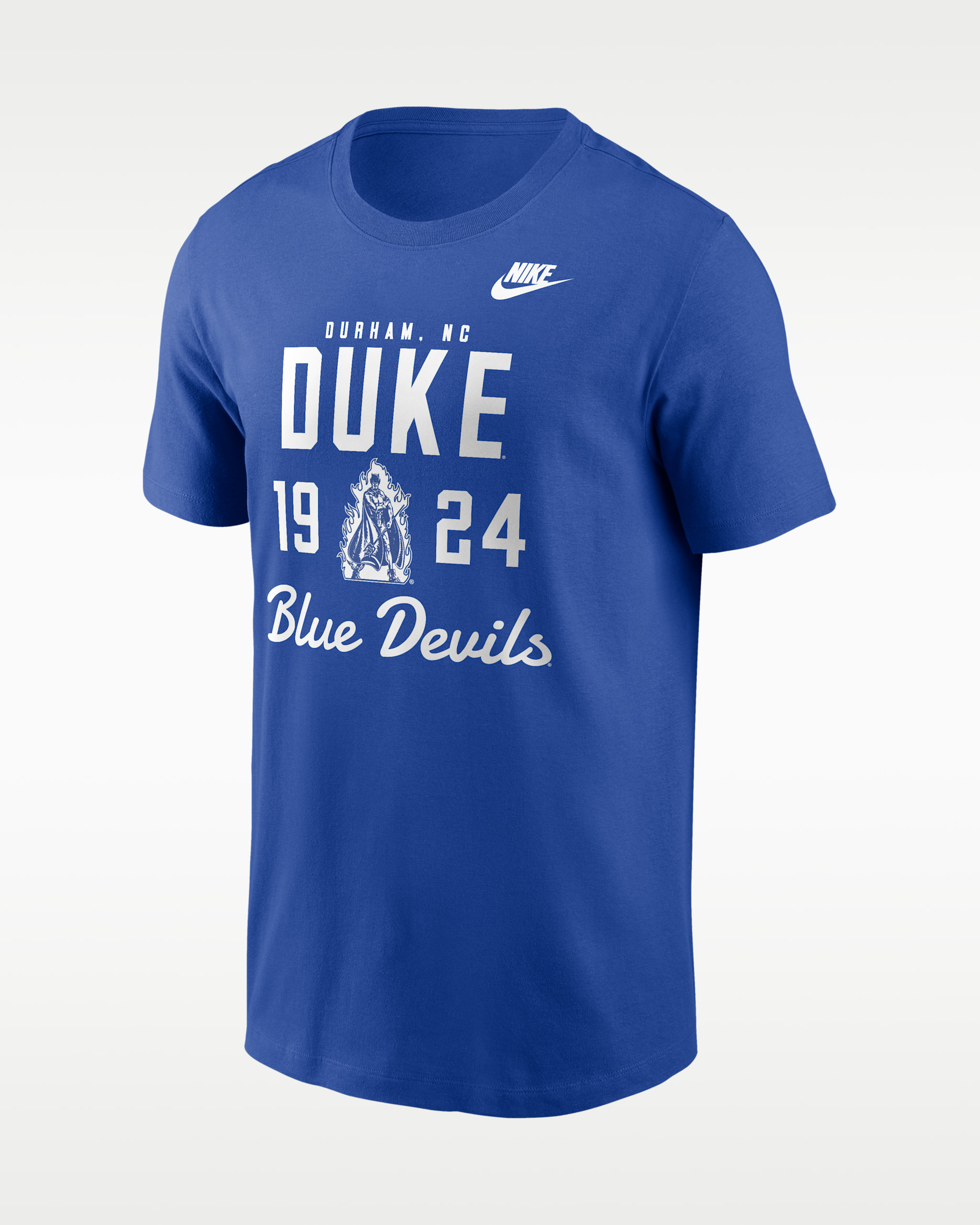 Duke Legacy Stacked Est Men's Nike College T-Shirt - Royal