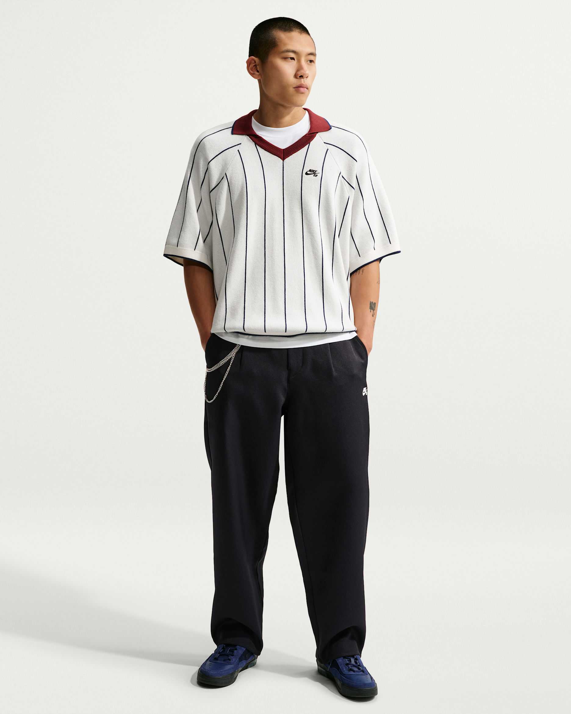 Nike SB Men's Skate Pants - Black/White