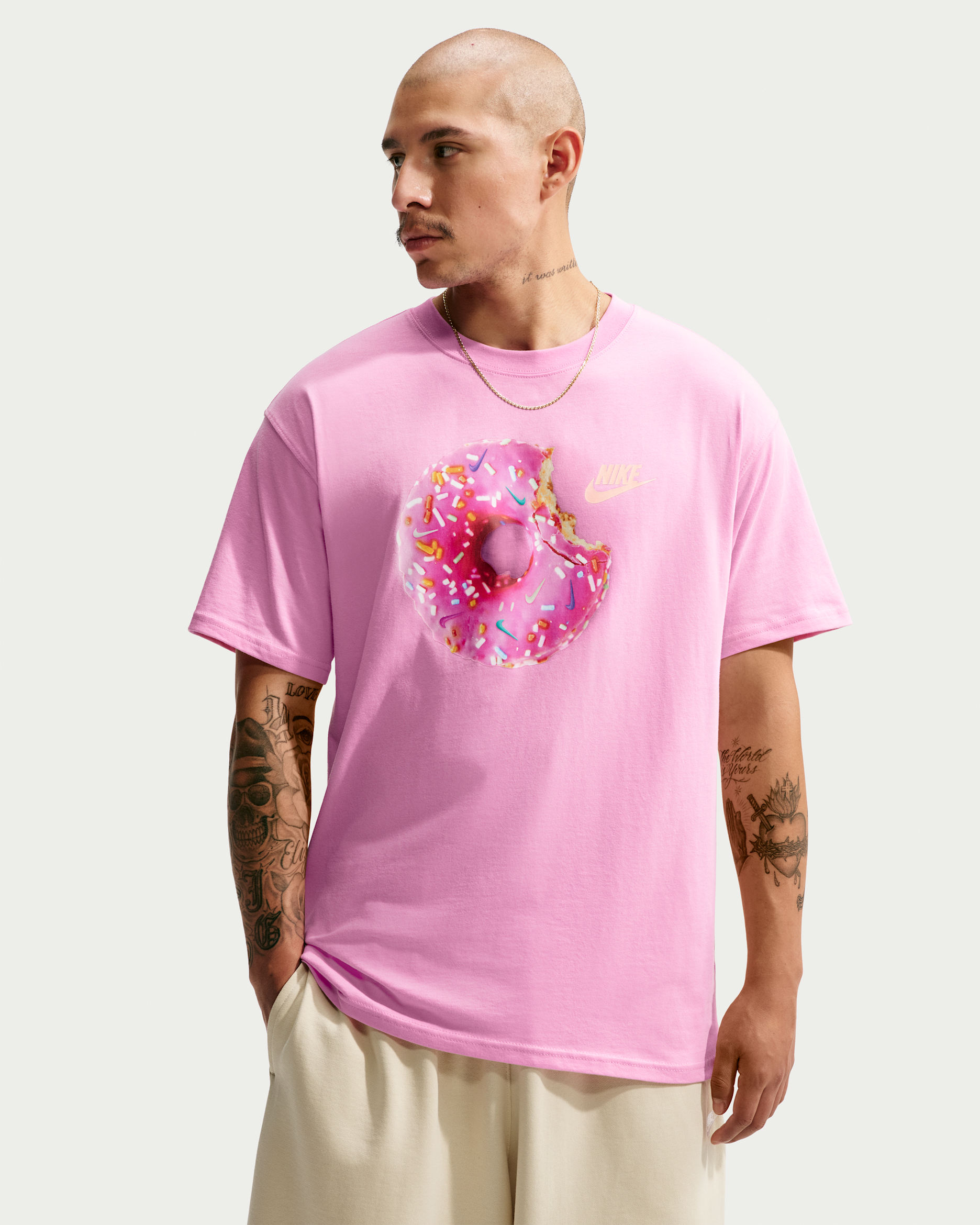 Playera para hombre Nike Sportswear - Rosa amanecer