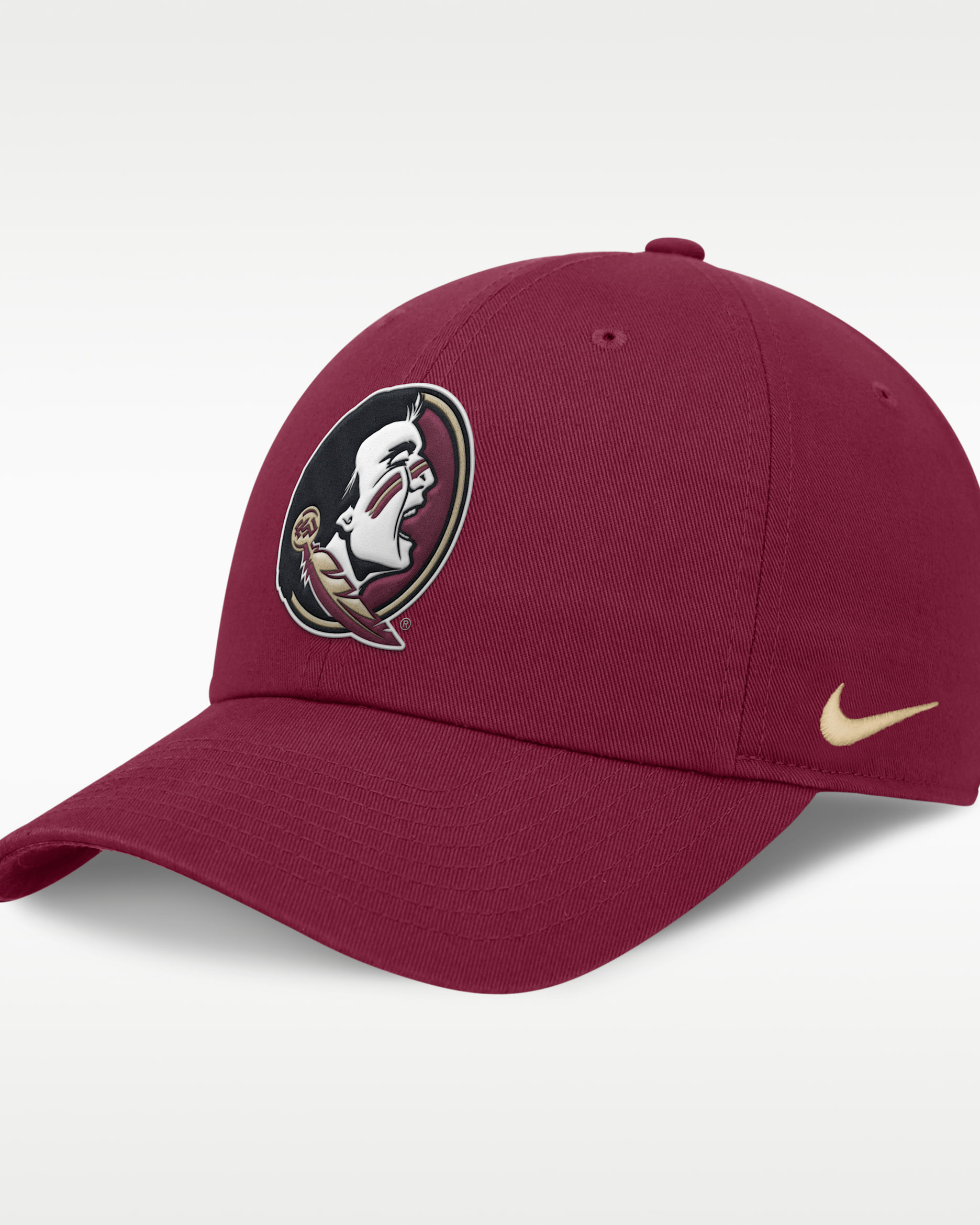 Florida State Classic Club Men's Nike College Adjustable Hat - Maroon