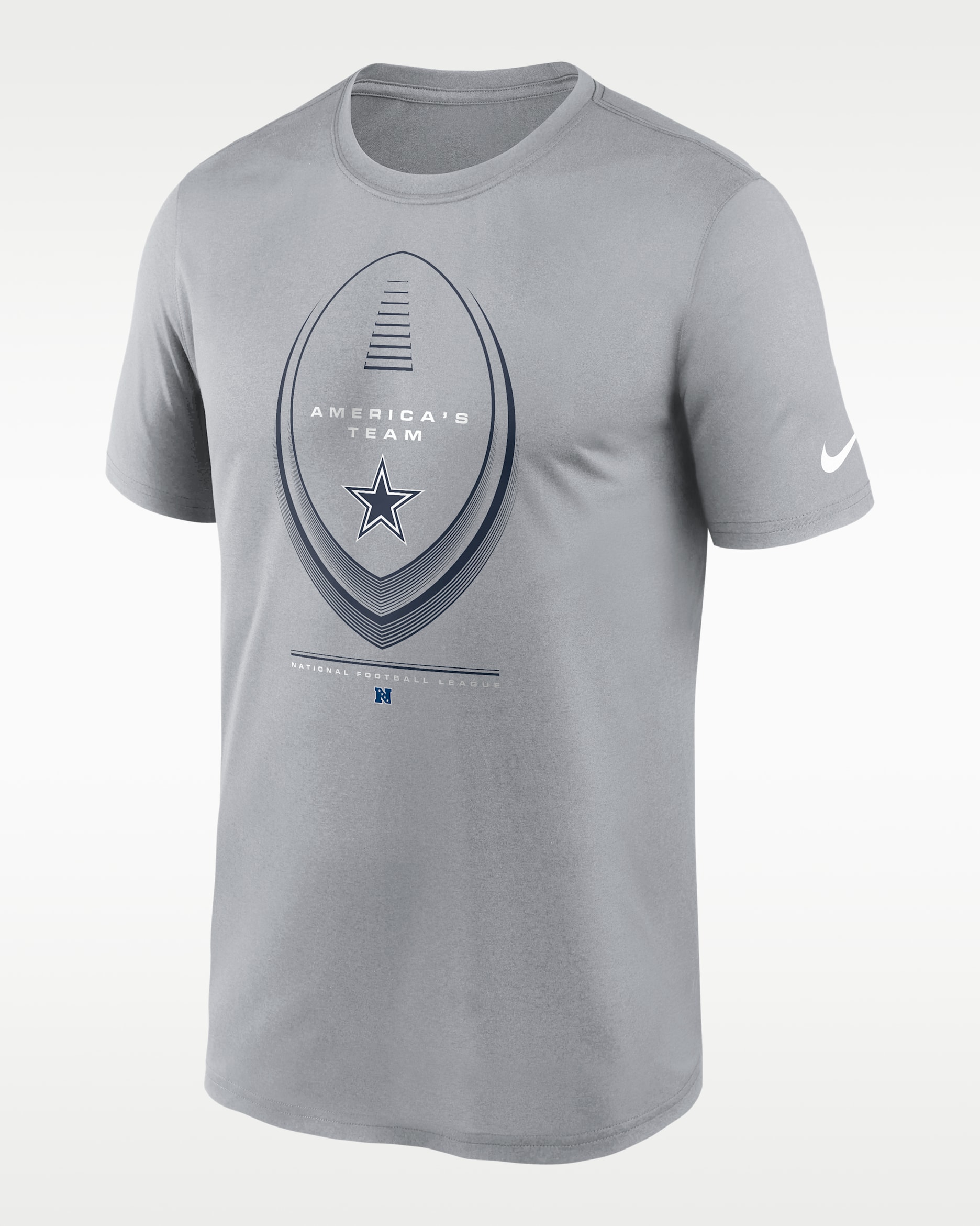 Dallas Cowboys Legend Icon Men's Nike Dri-FIT NFL T-Shirt - Grey