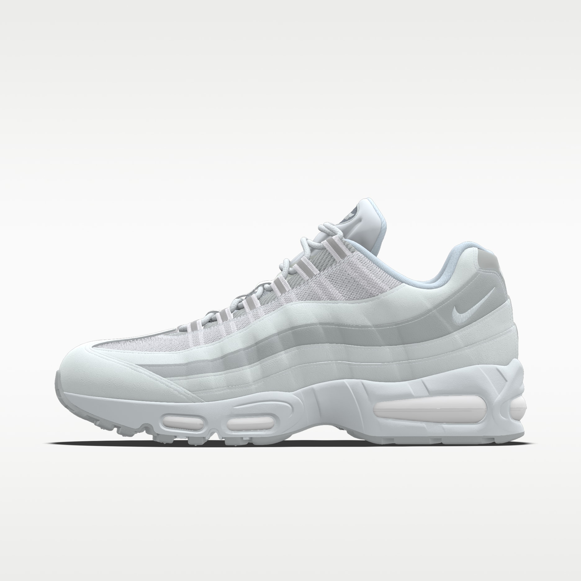 Nike Air Max 95 Big Bubble By You Women's Custom Shoes - Multi-Colour/Multi-Colour