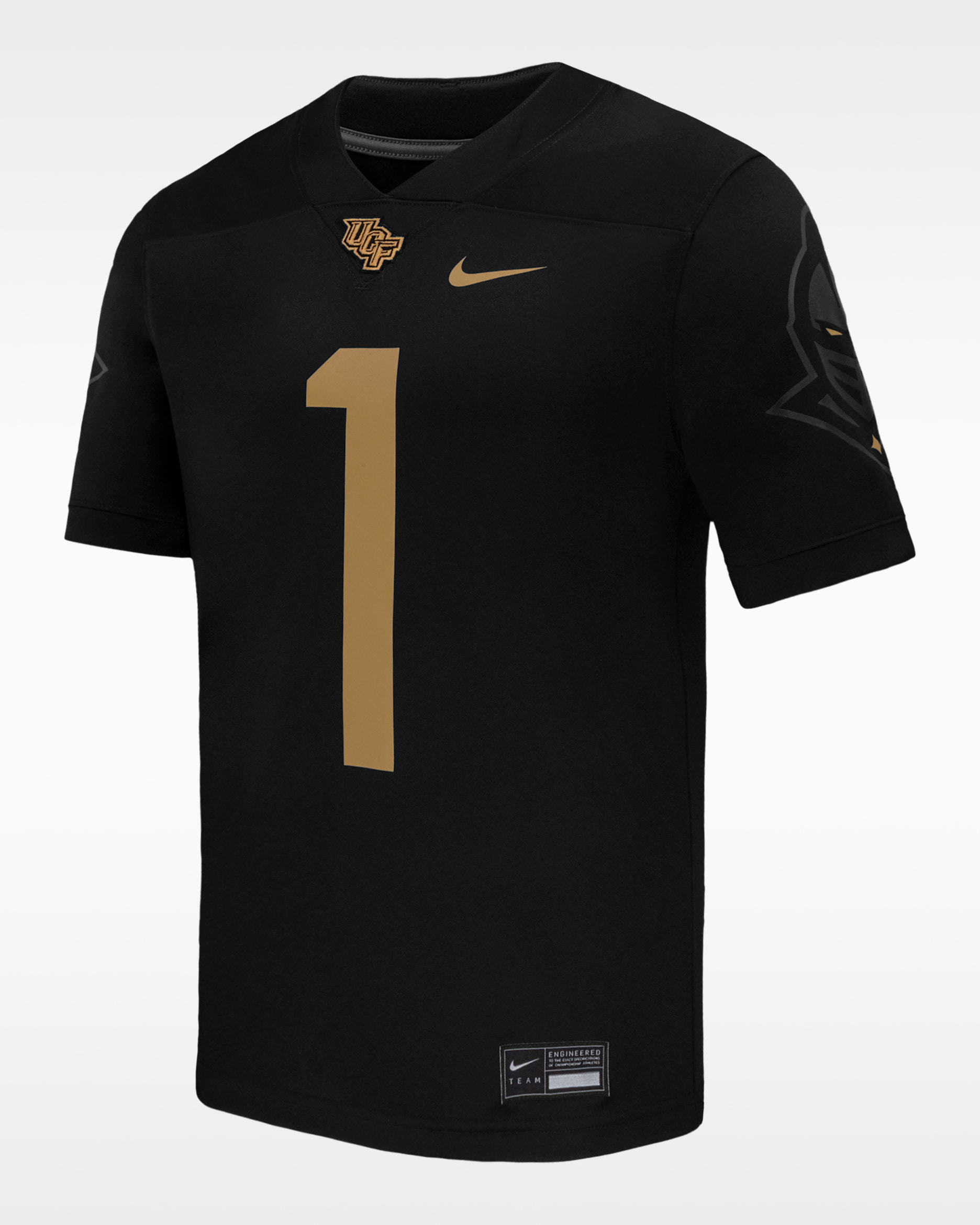 UCF Knights "Untouchable" Men's Nike Football Jersey 8-20 - Black