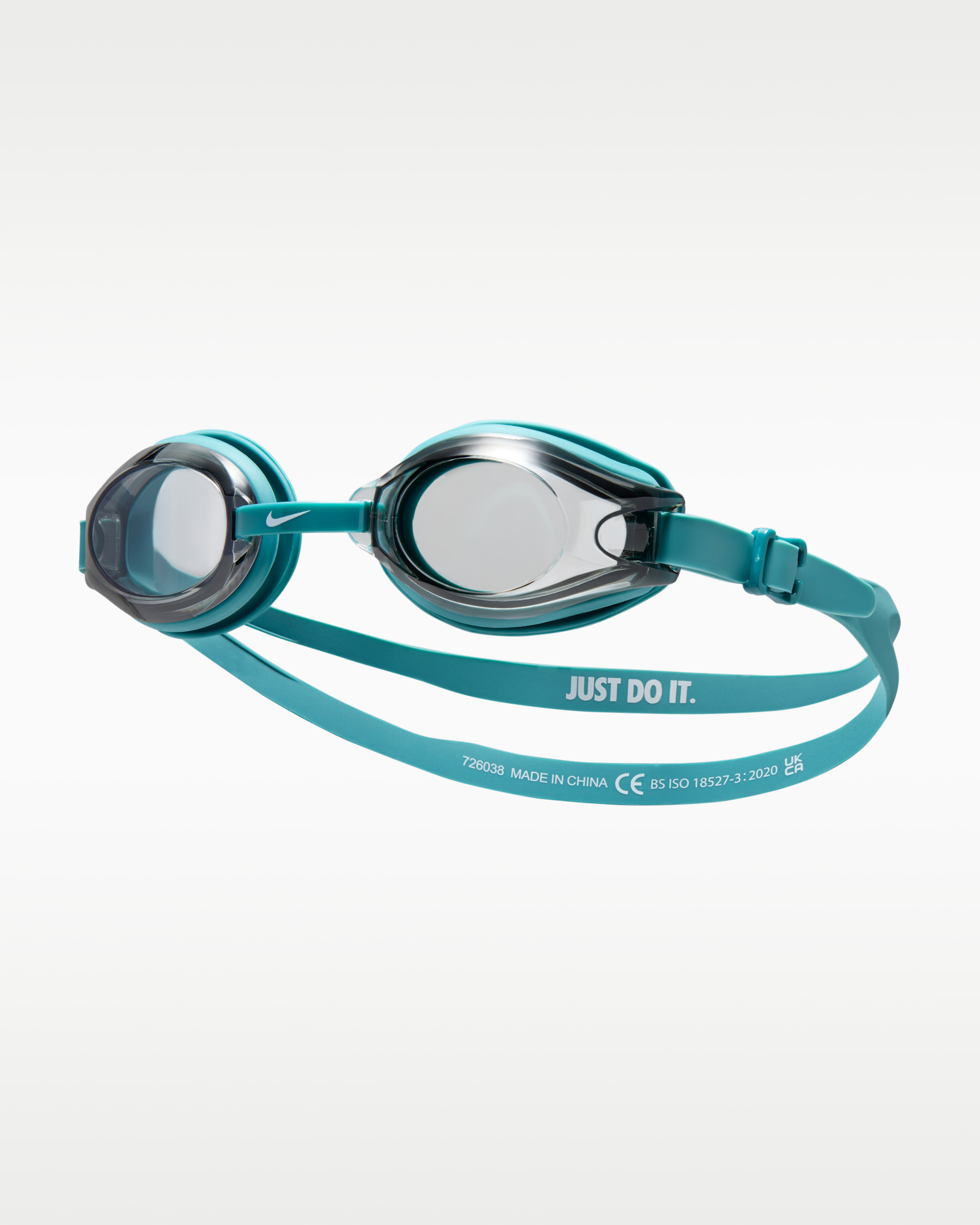 Goggles de natación Nike - Verde abismo/Gris neutro/Blanco/Blanco