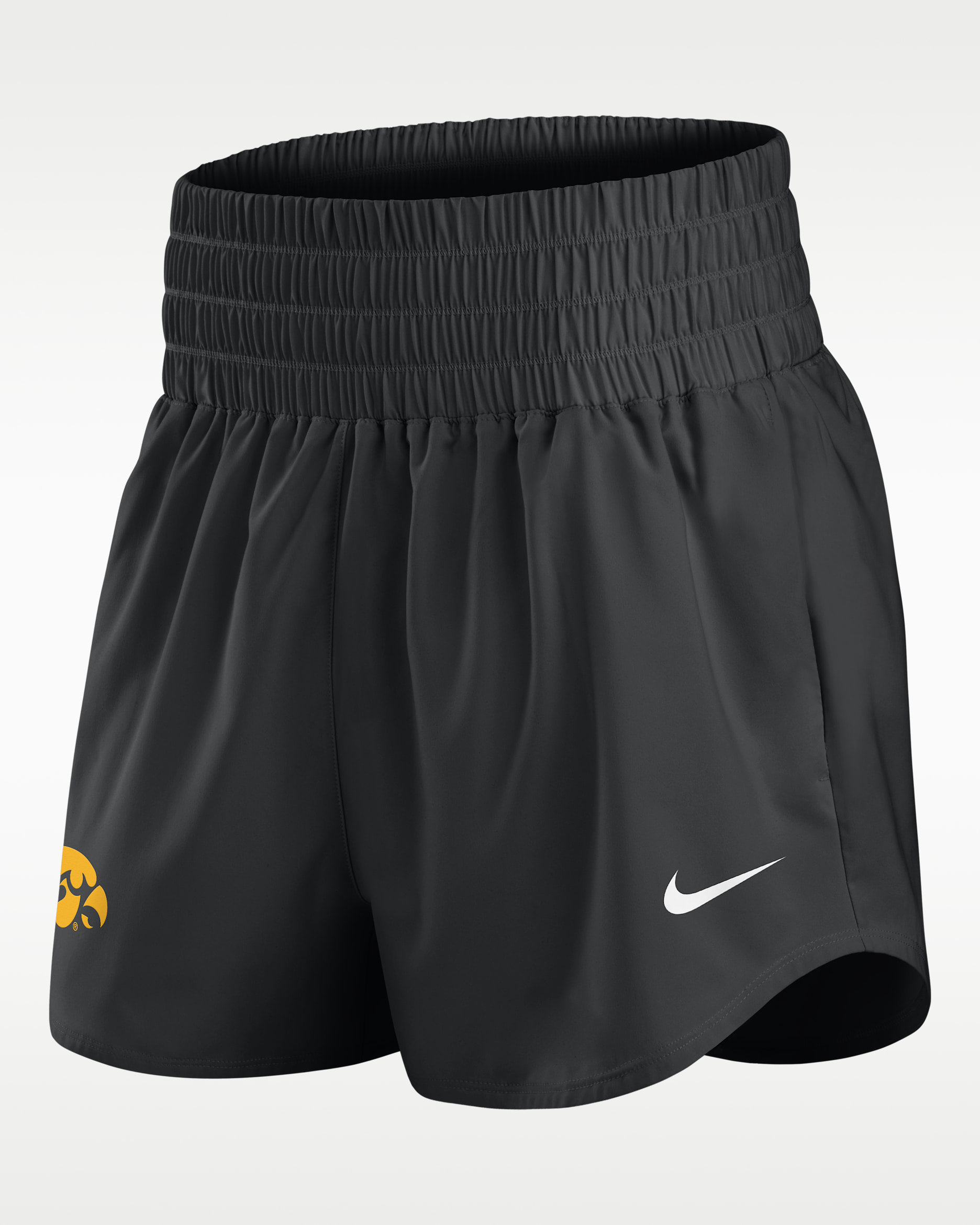 Iowa Primary Logo One Women's Nike Dri-FIT College Shorts - Black