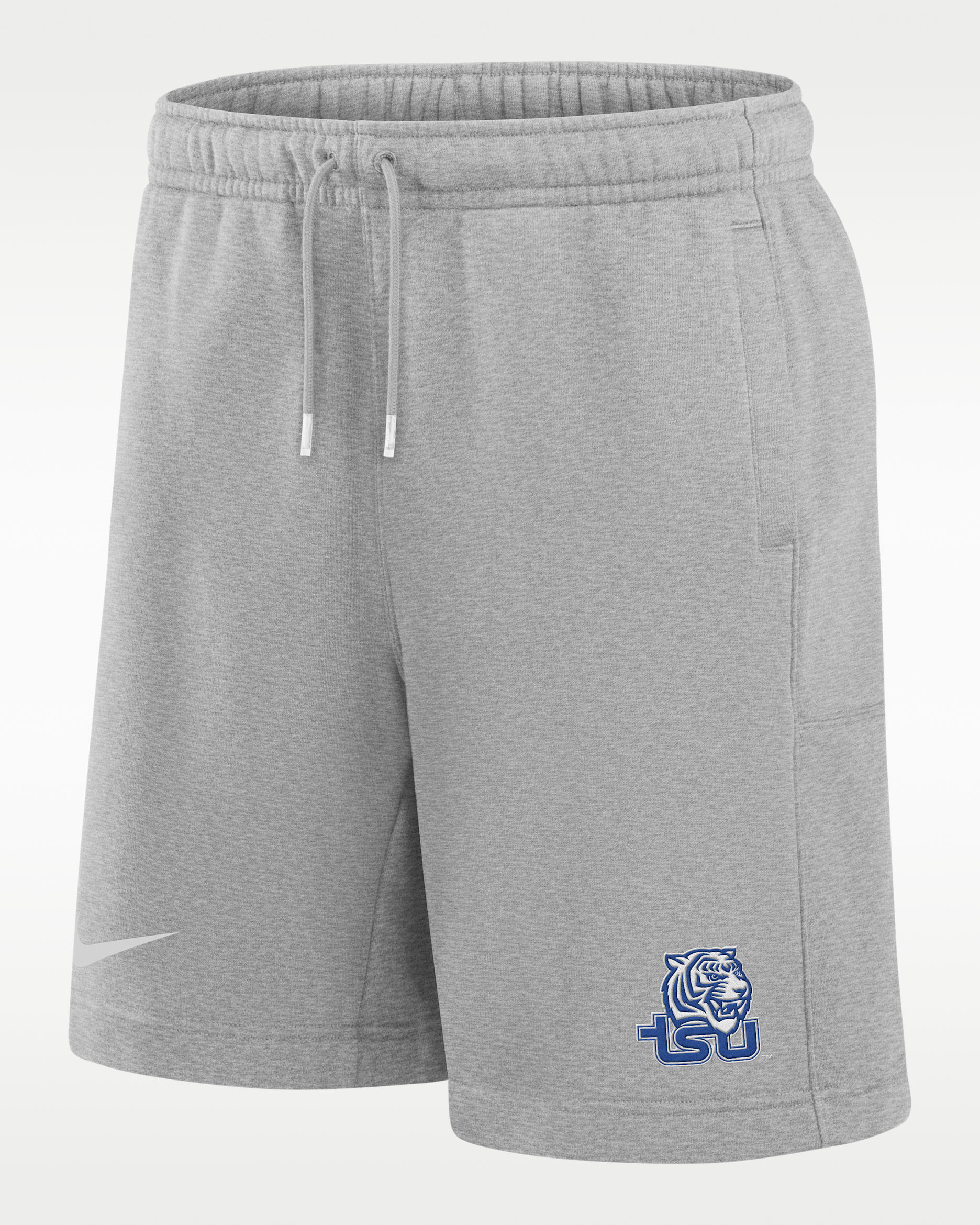 Nike College (Tennessee State) Men's Phoenix Fleece Shorts - Dark Grey Heather