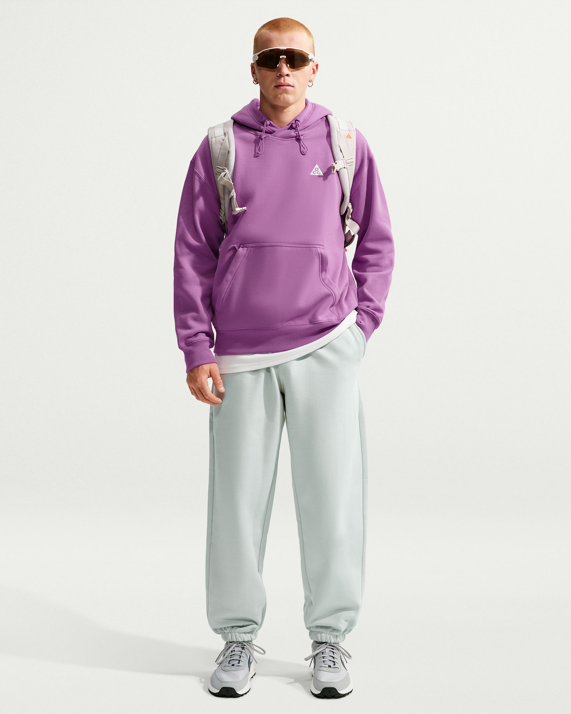 ACG Tuff Fleece Pants - Light Silver/Summit White
