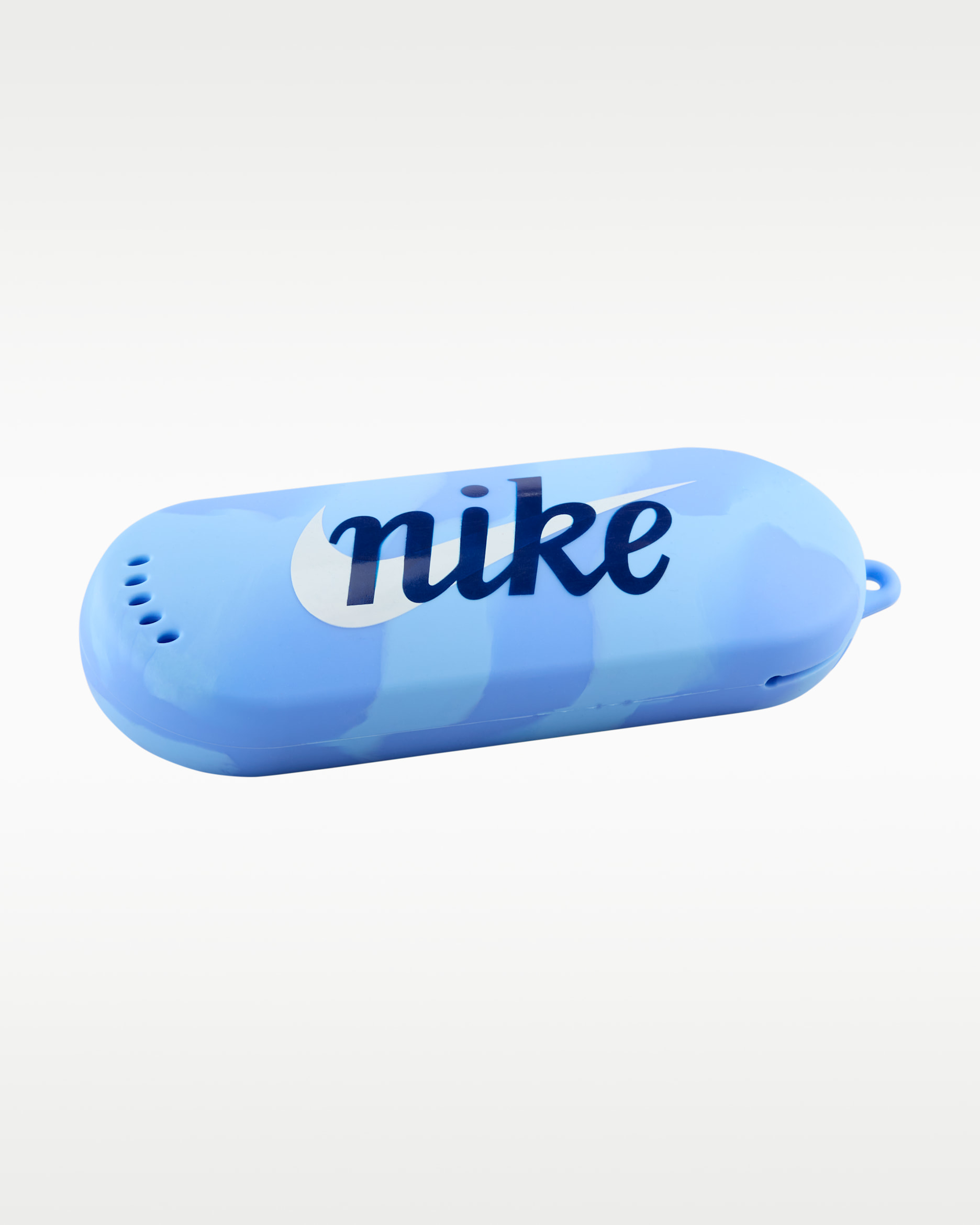 Estuche para goggles Nike Swim - Azul universitario/Azul marino medianoche/Blanco