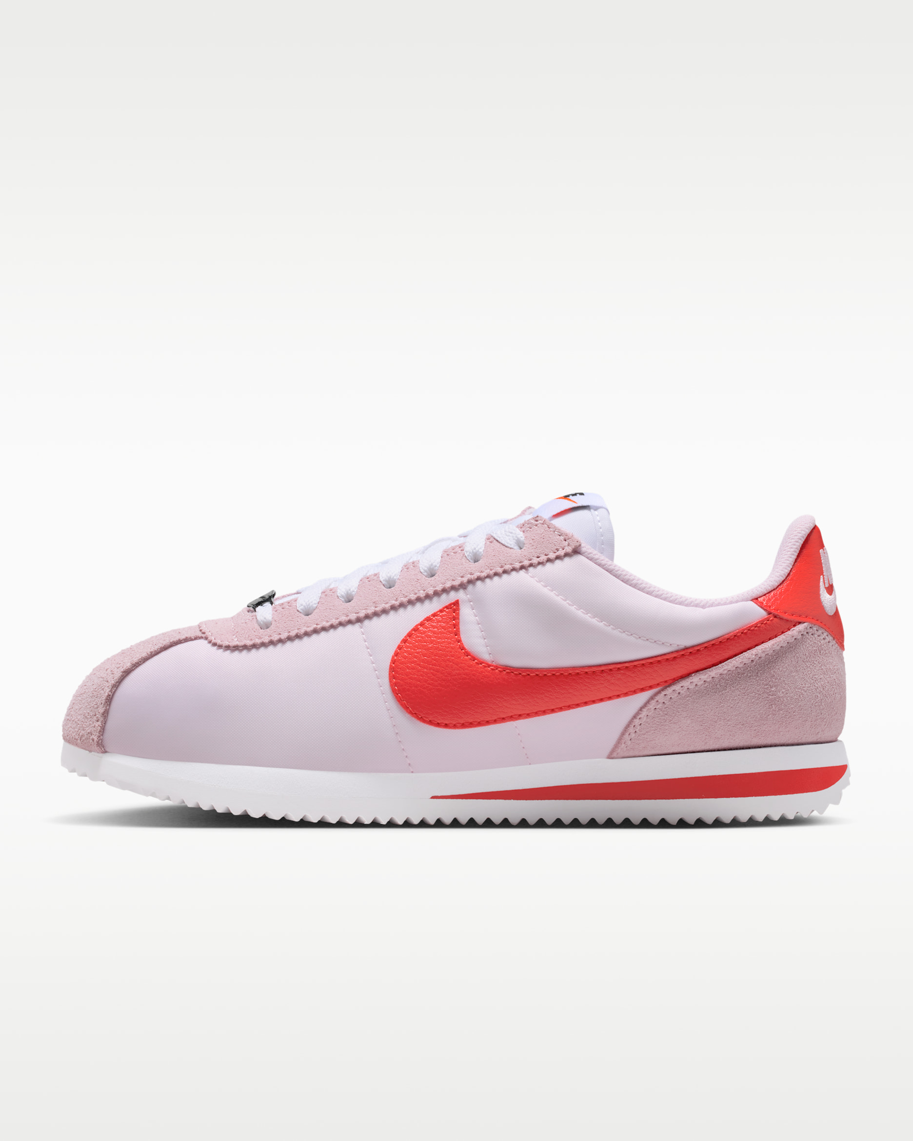 Buty damskie Nike Cortez Textile - Pink Foam/Biel/Safety Orange/Light Crimson