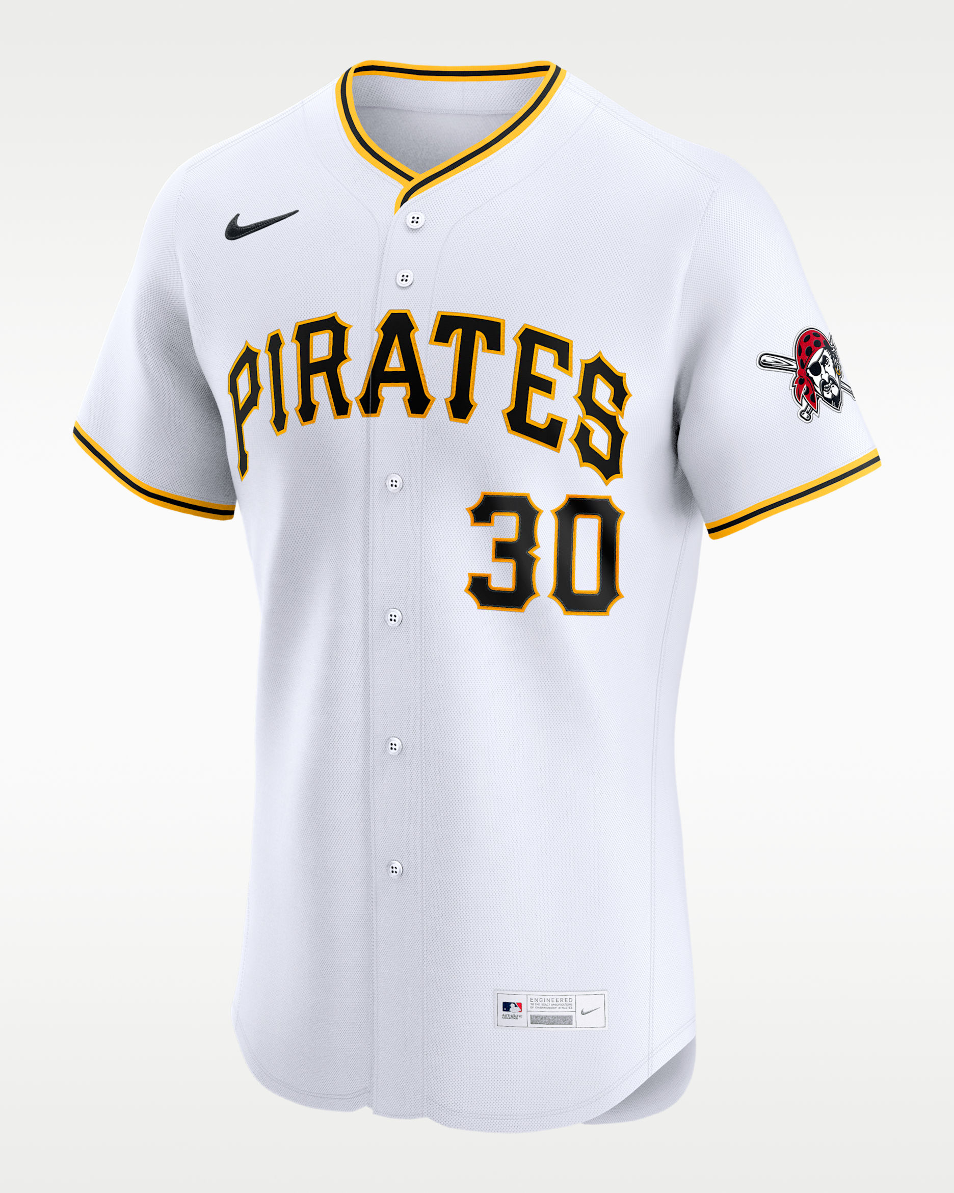 Paul Skenes Pittsburgh Pirates Men's Nike Dri-FIT ADV MLB Elite Jersey - White