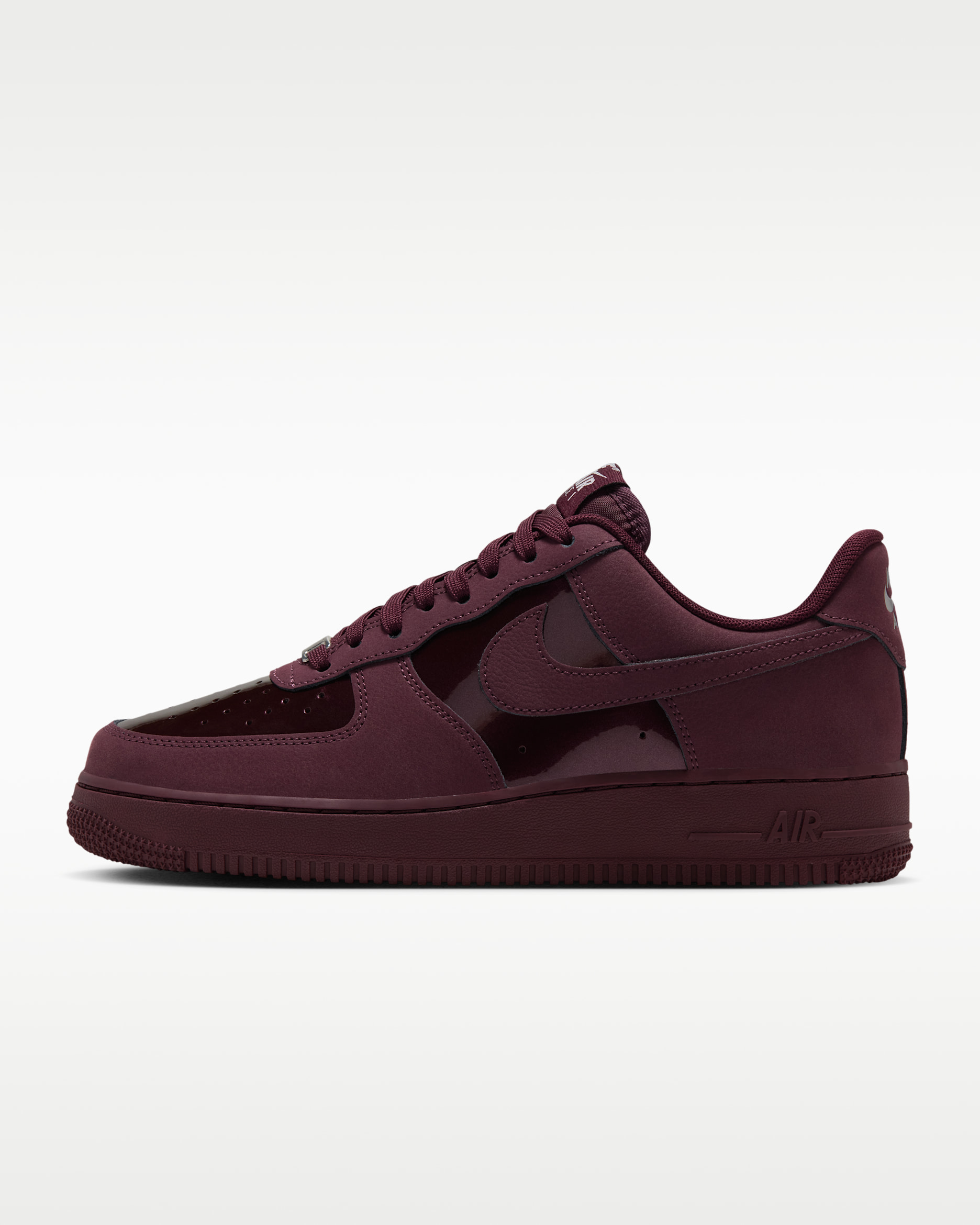 Nike Air Force 1 '07 SE Women's Shoes - Burgundy Crush/Metallic Silver/Burgundy Crush
