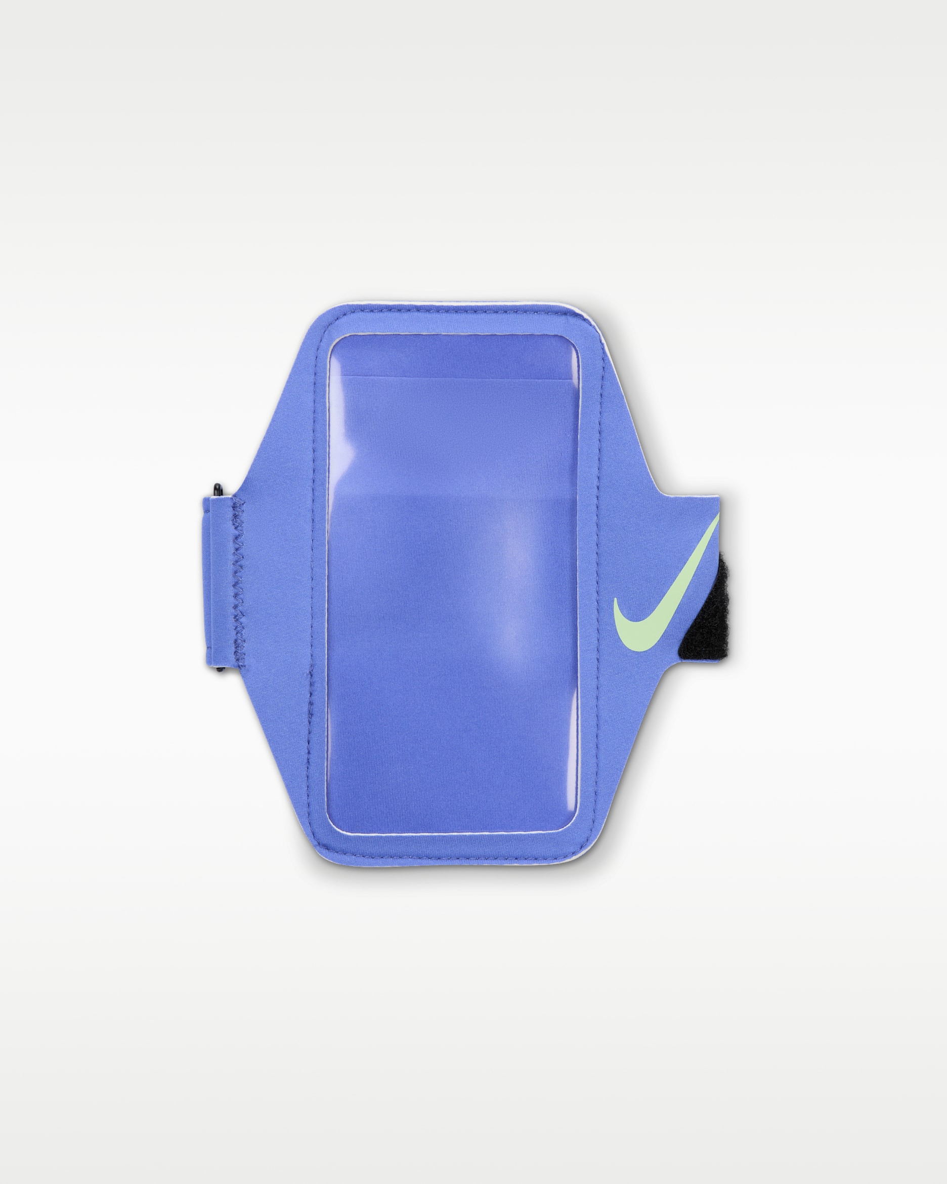 나이키 린 플러스 러닝 암밴드 - 사파이어/블랙/라이트 리퀴드 라임