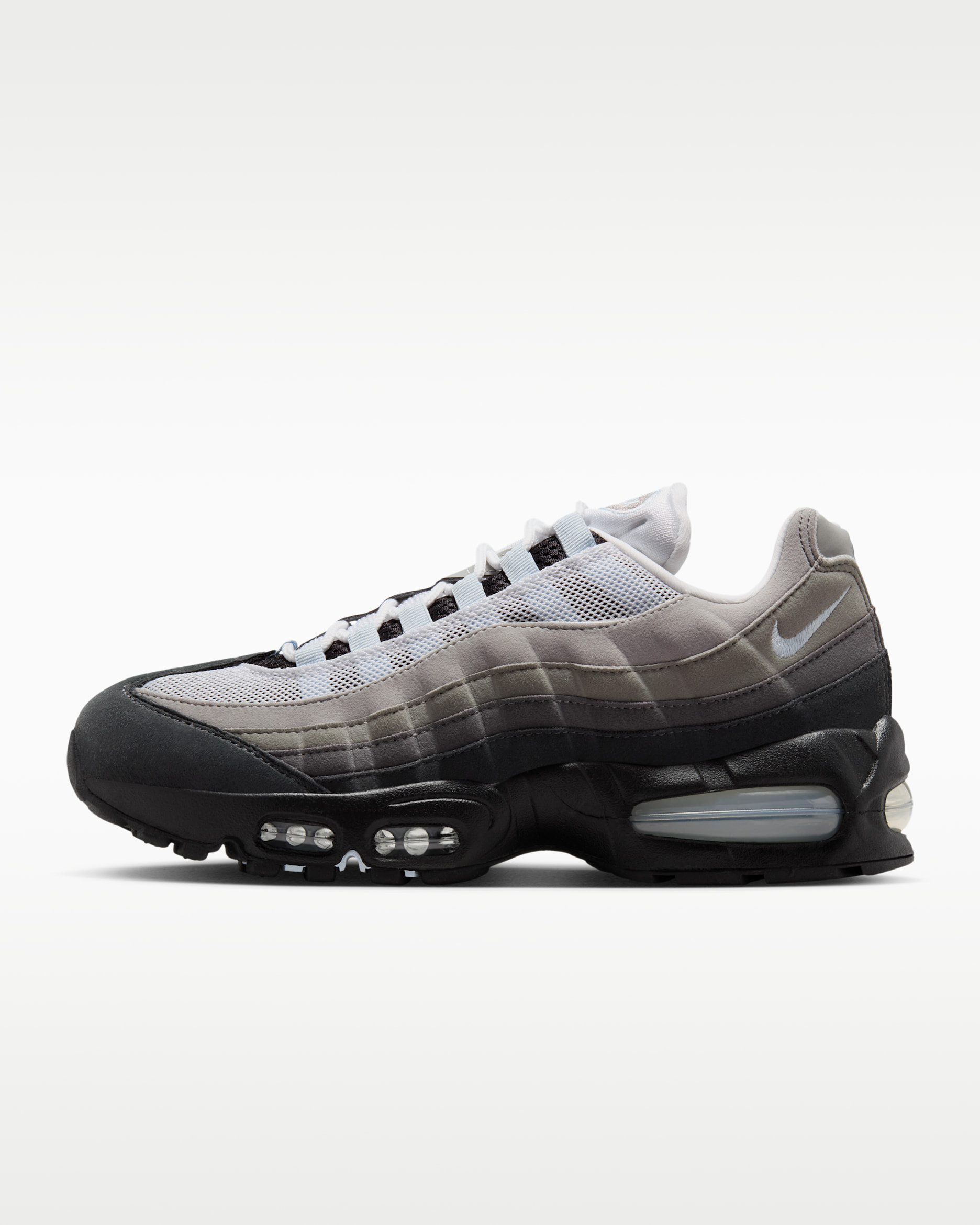 Chaussure Nike Air Max 95 OG pour femme - Noir/Blanc/Medium Grey/Blue Tint