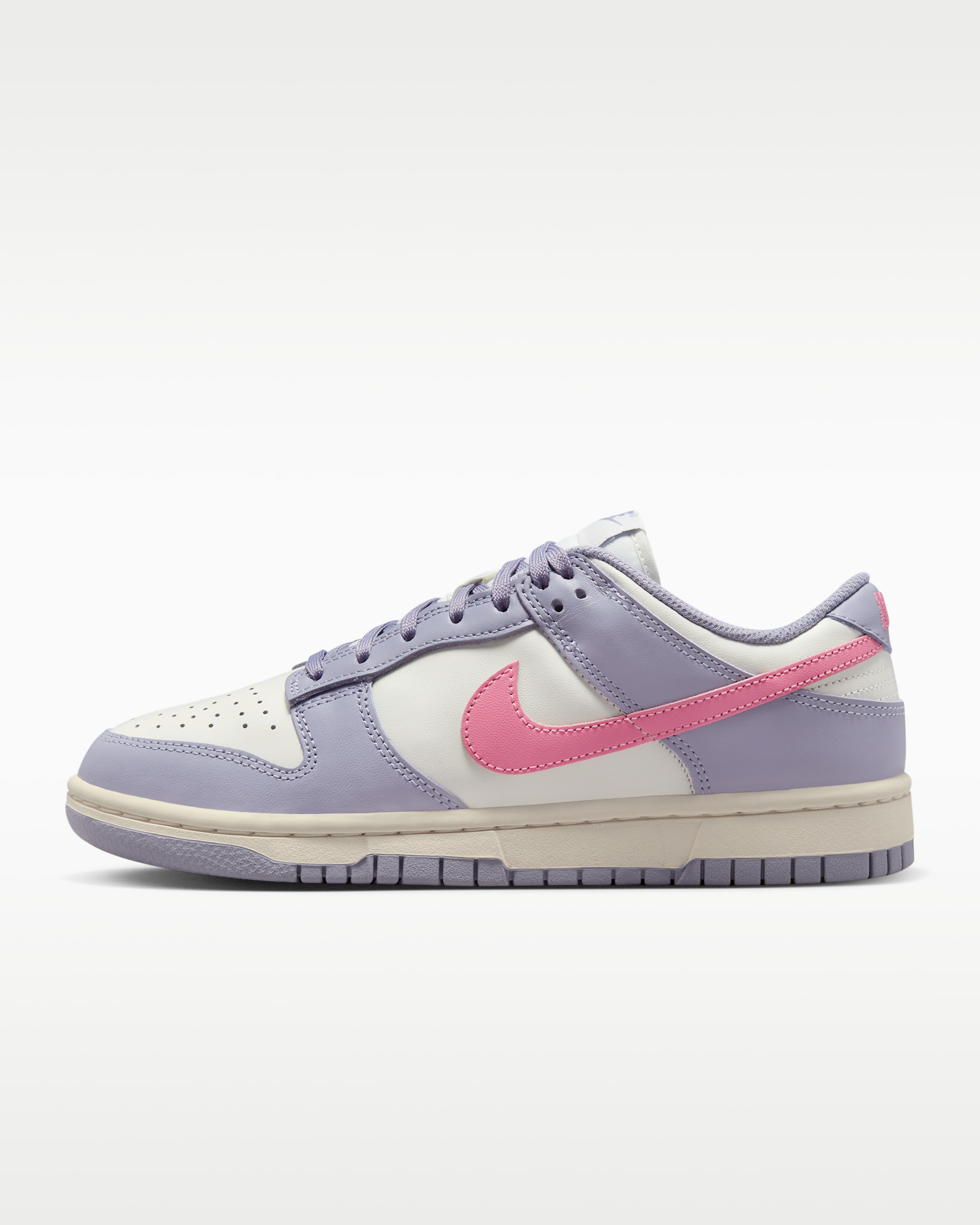 Nike Dunk 低筒女鞋 - Indigo Haze/Sail/Coral Chalk