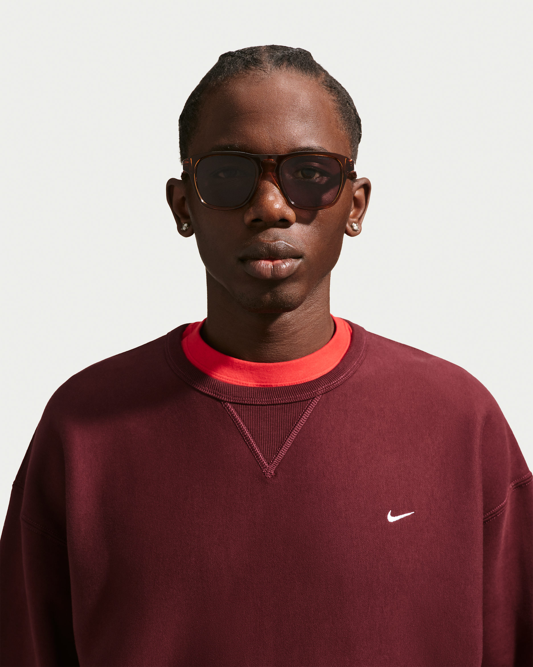 Nike Prima Arc Sunglasses - Monarch/Grey