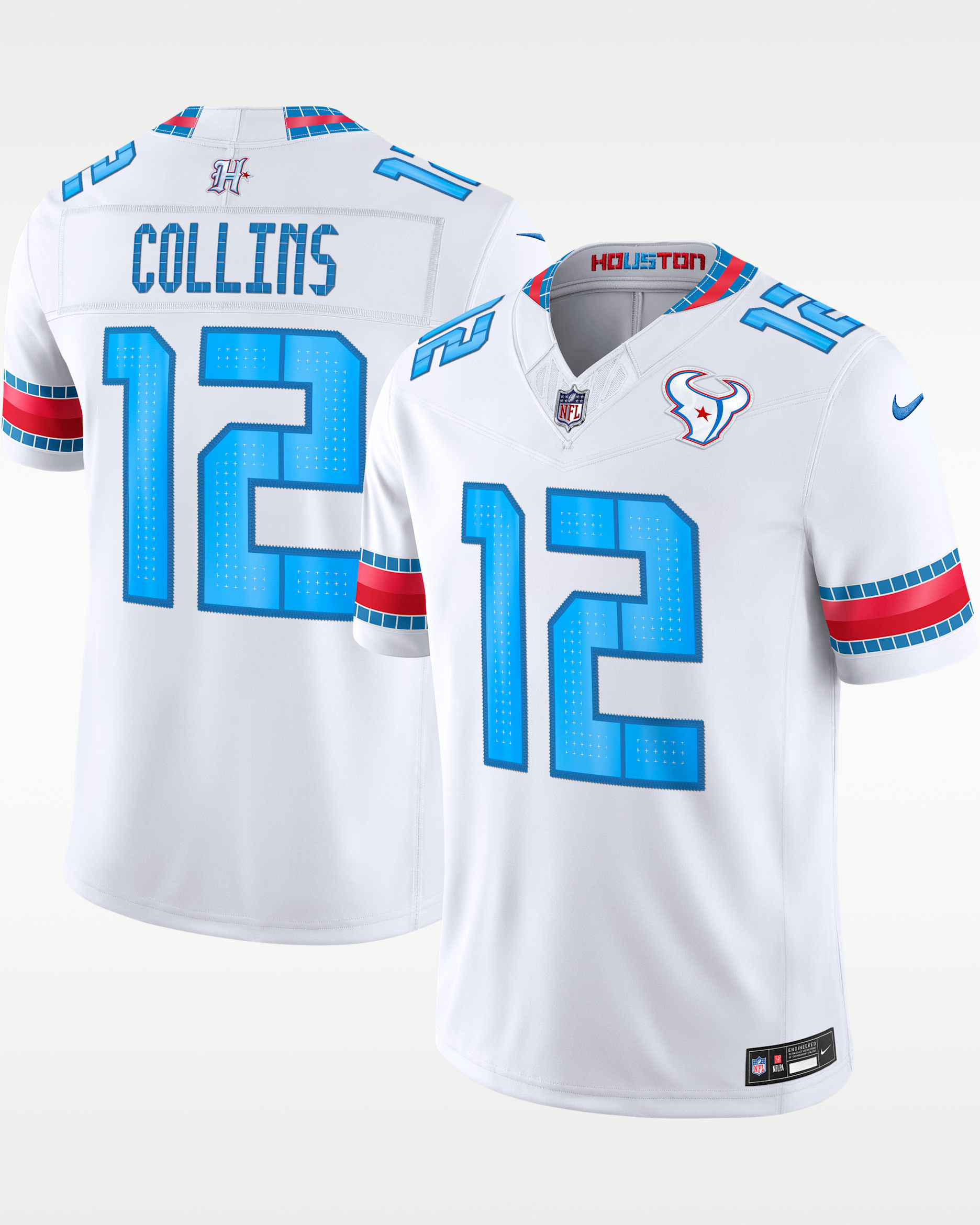 Nico Collins Houston Texans Rivalries Collection Men's Nike Dri-FIT NFL Limited Jersey - White
