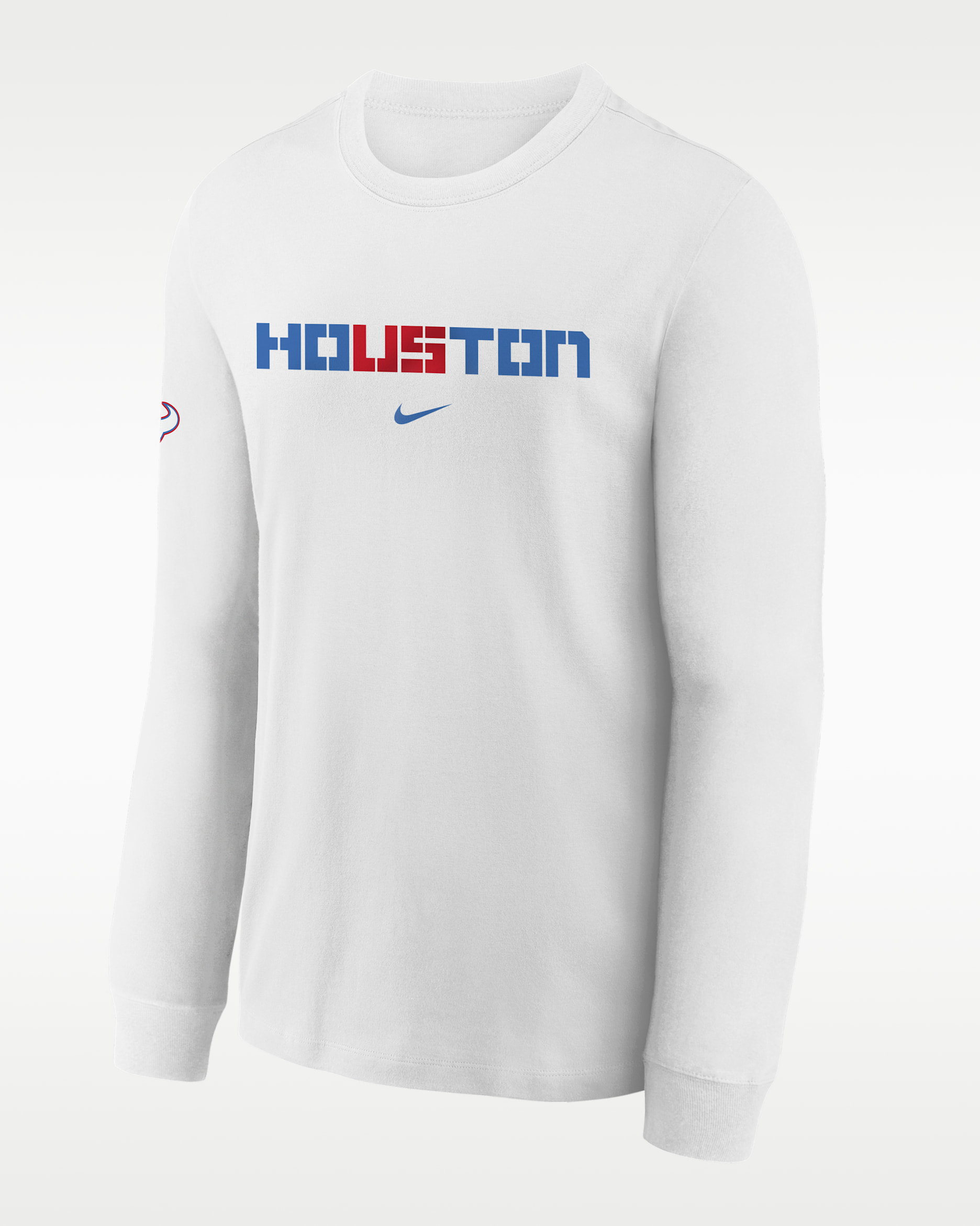 Houston Texans Rivalries Collection Max90 Big Kids' Nike NFL Long-Sleeve T-Shirt - White