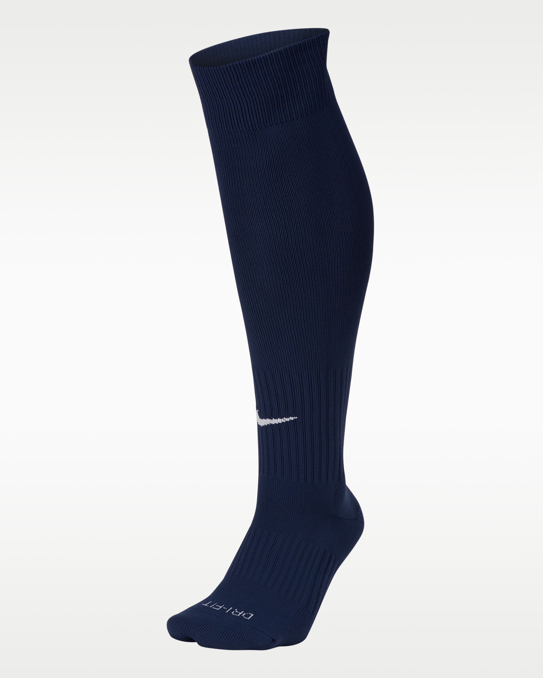 Nike Classic 2 Cushioned Over-the-Calf Socks - Midnight Navy/White