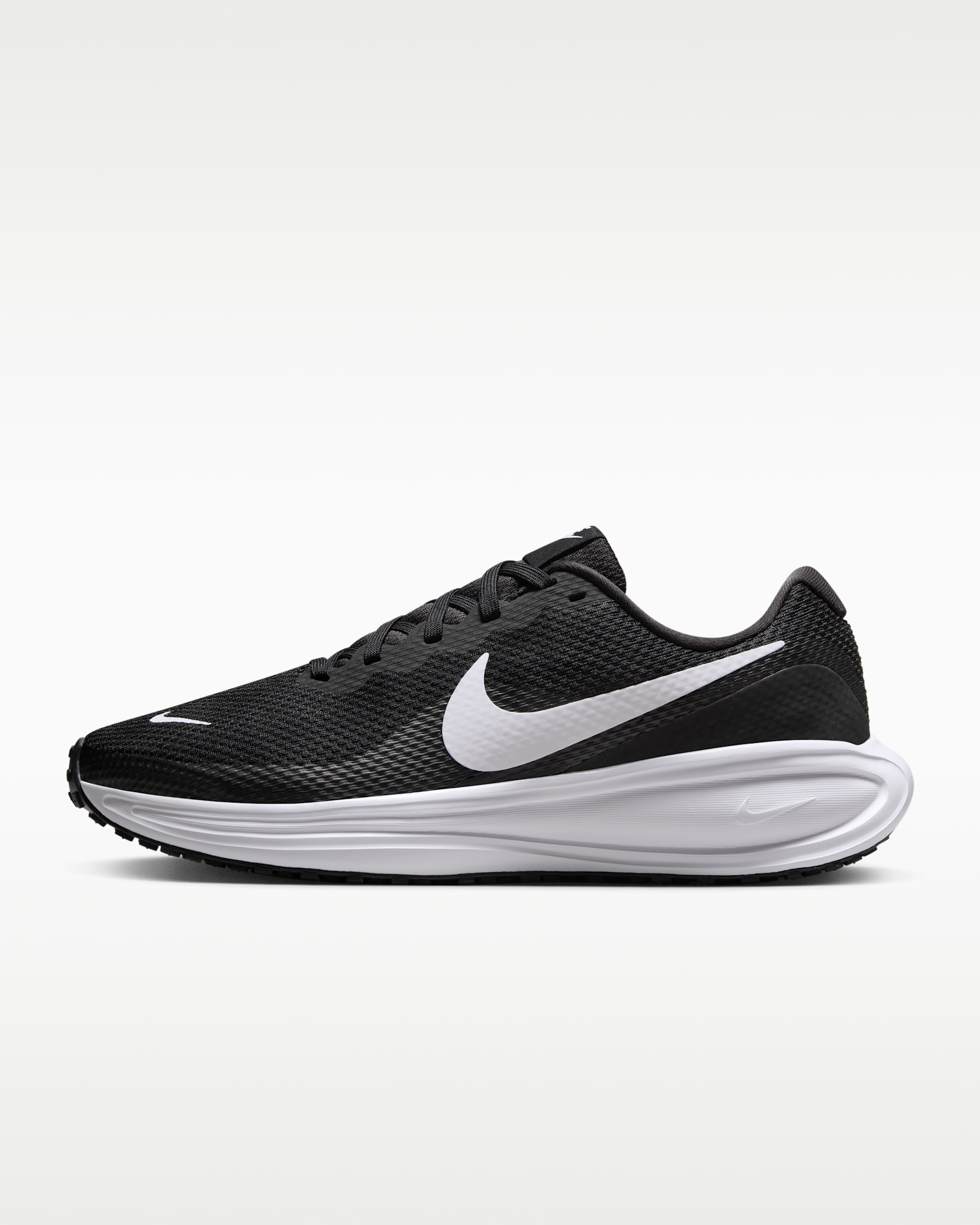 Chaussure de running sur route Nike Revolution 8 pour femme (extra-large) - Noir/Noir/Blanc