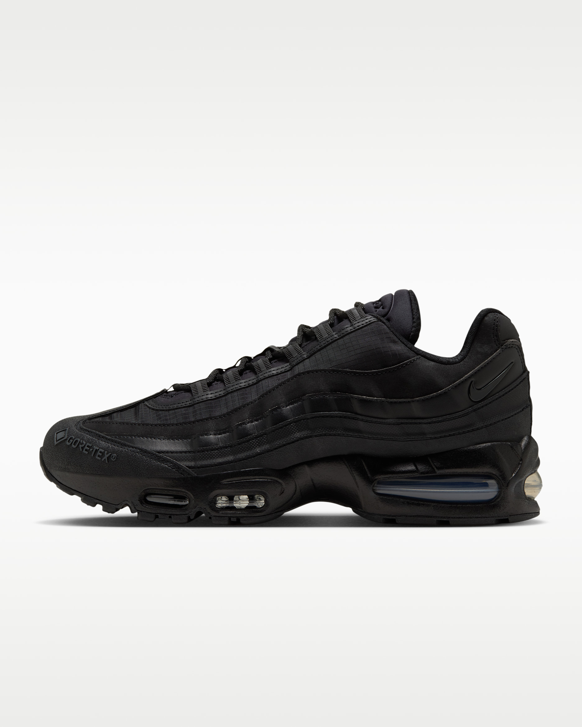 รองเท้าสำหรับฤดูหนาวผู้ชาย Nike Air Max 95 Big Bubble GORE-TEX - ดำ/ดำ/Diffused Blue/ดำ