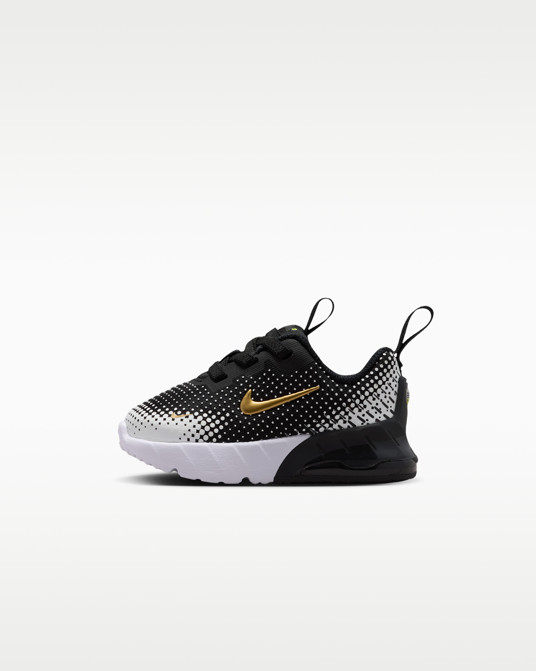 Nike Air Max Phoenix Baby/Toddler Shoes - Black/White/Metallic Gold