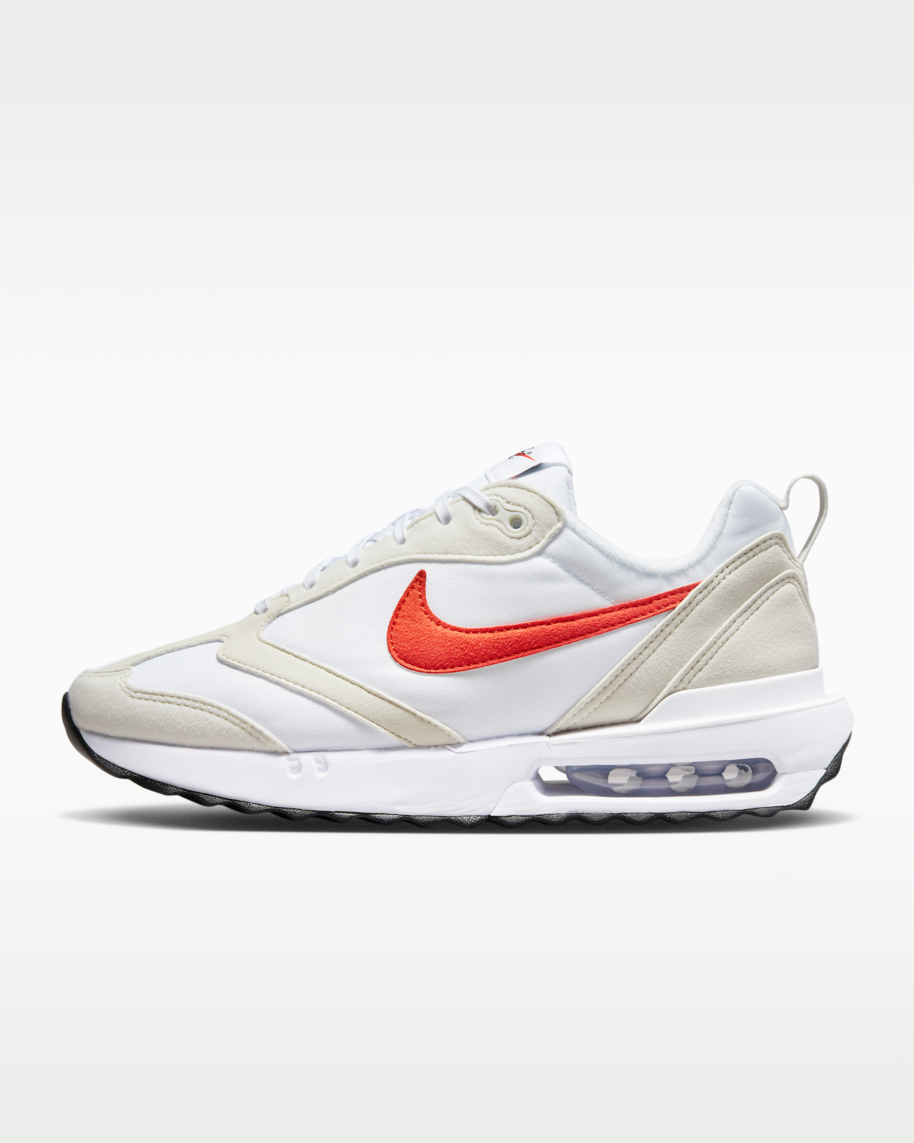 Nike Air Max Dawn Women's Shoes - White/Light Bone/Black/Picante Red