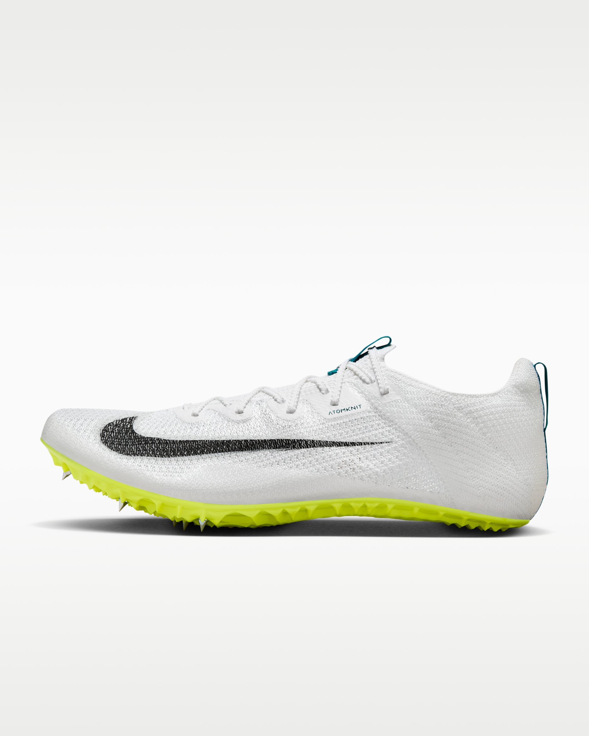 Nike Zoom Superfly Elite 2 Athletics Sprinting Spikes - White/Bright Spruce/Vapour Green/Electric Algae