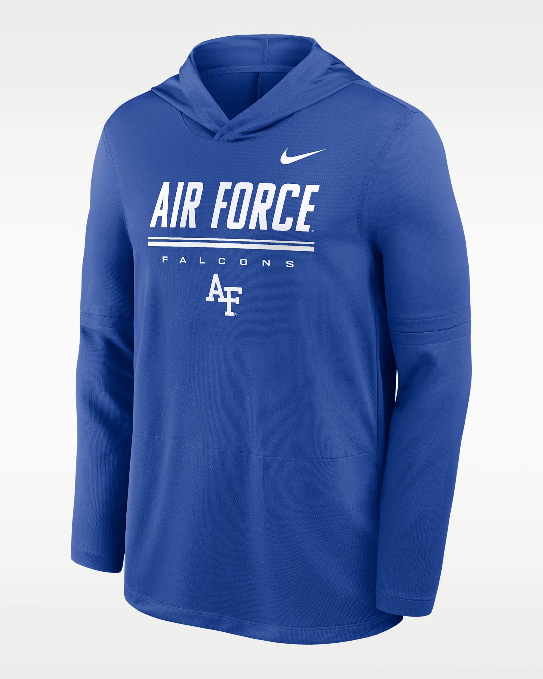 Nike College (Air Force) Men's Dri-FIT Lightweight Hoodie - Game Royal