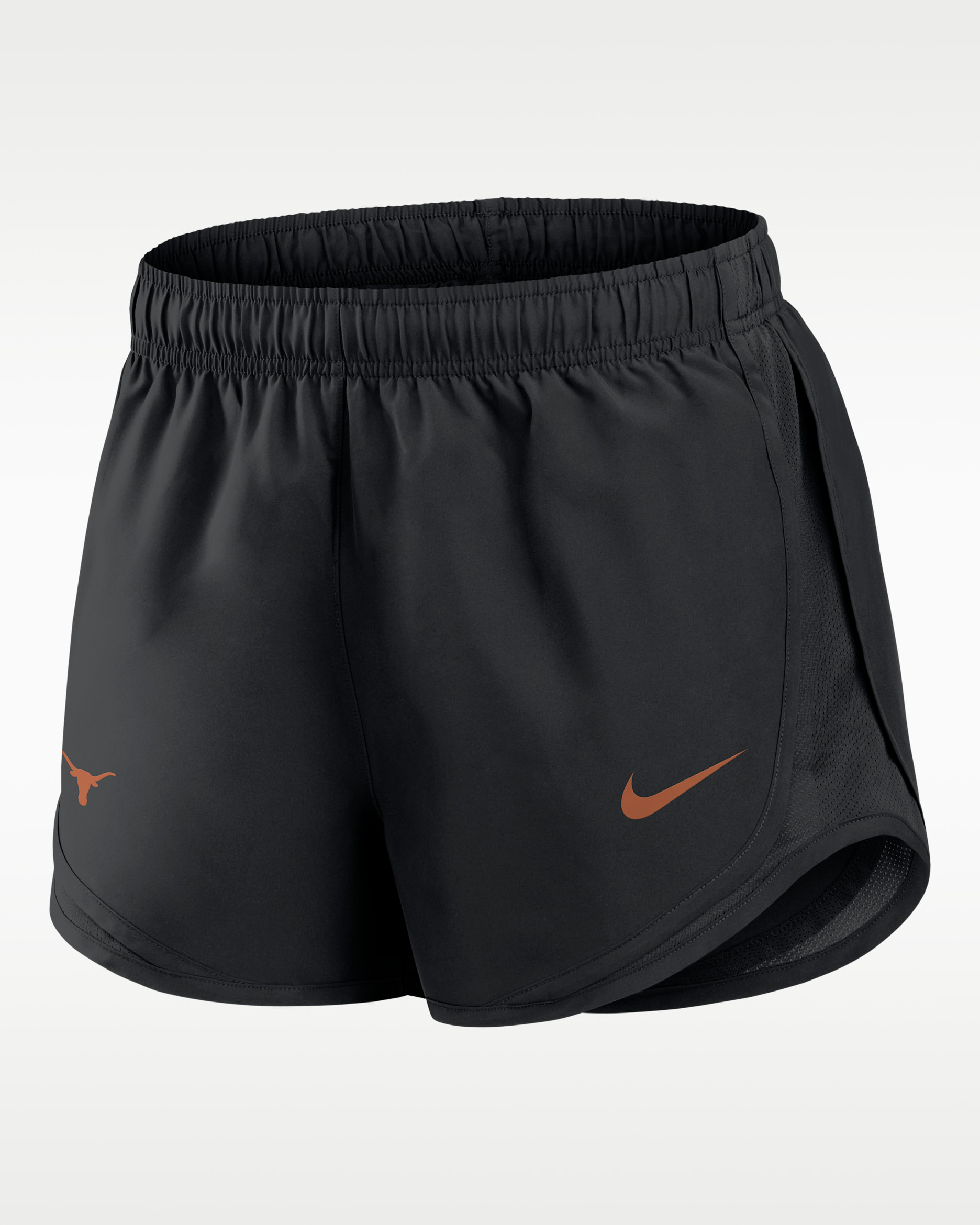 Shorts universitarios Nike Dri-FIT para mujer Texas Tempo - Negro
