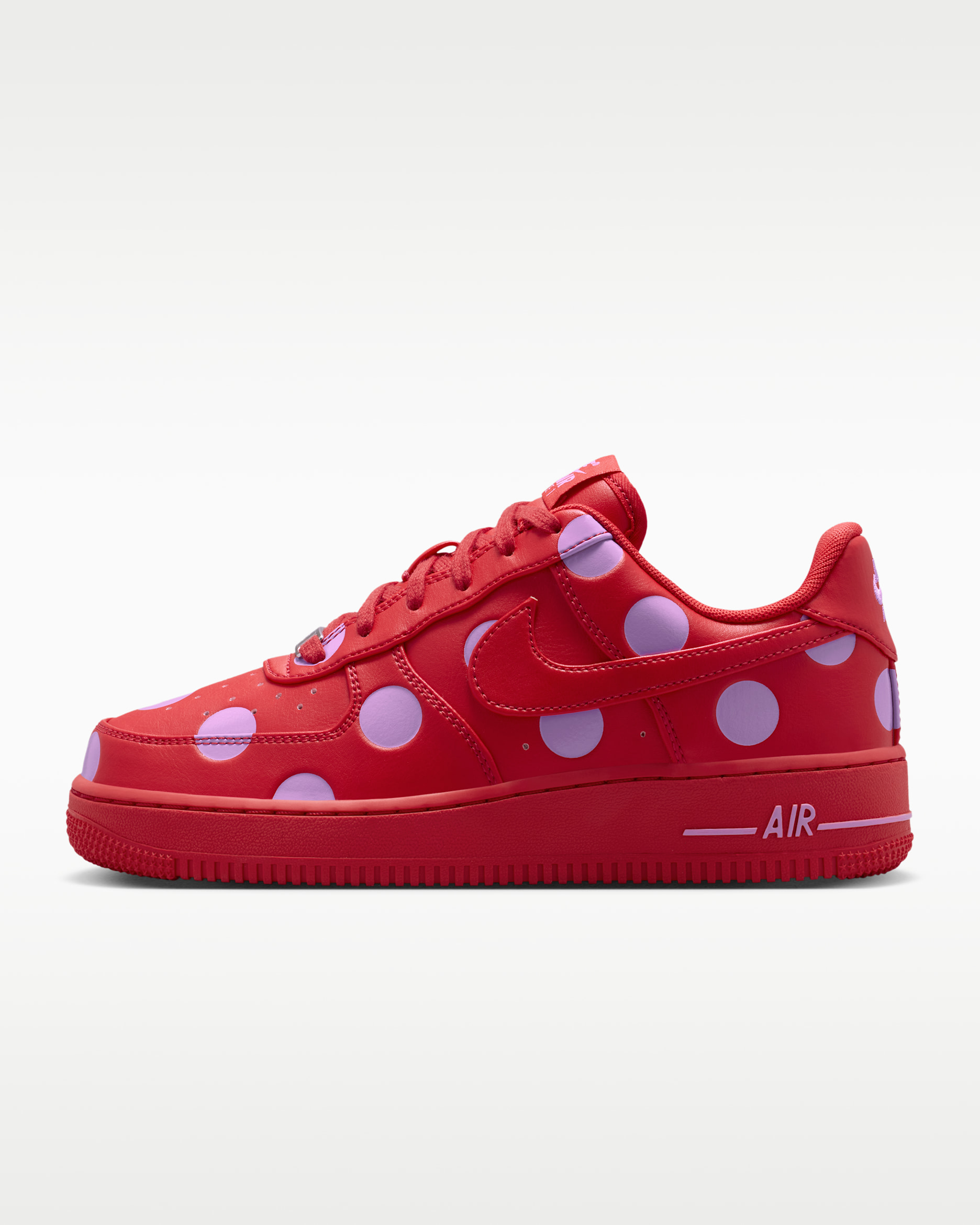 รองเท้าผู้หญิง Nike Air Force 1 '07 - University Red/Light Magenta/University Red