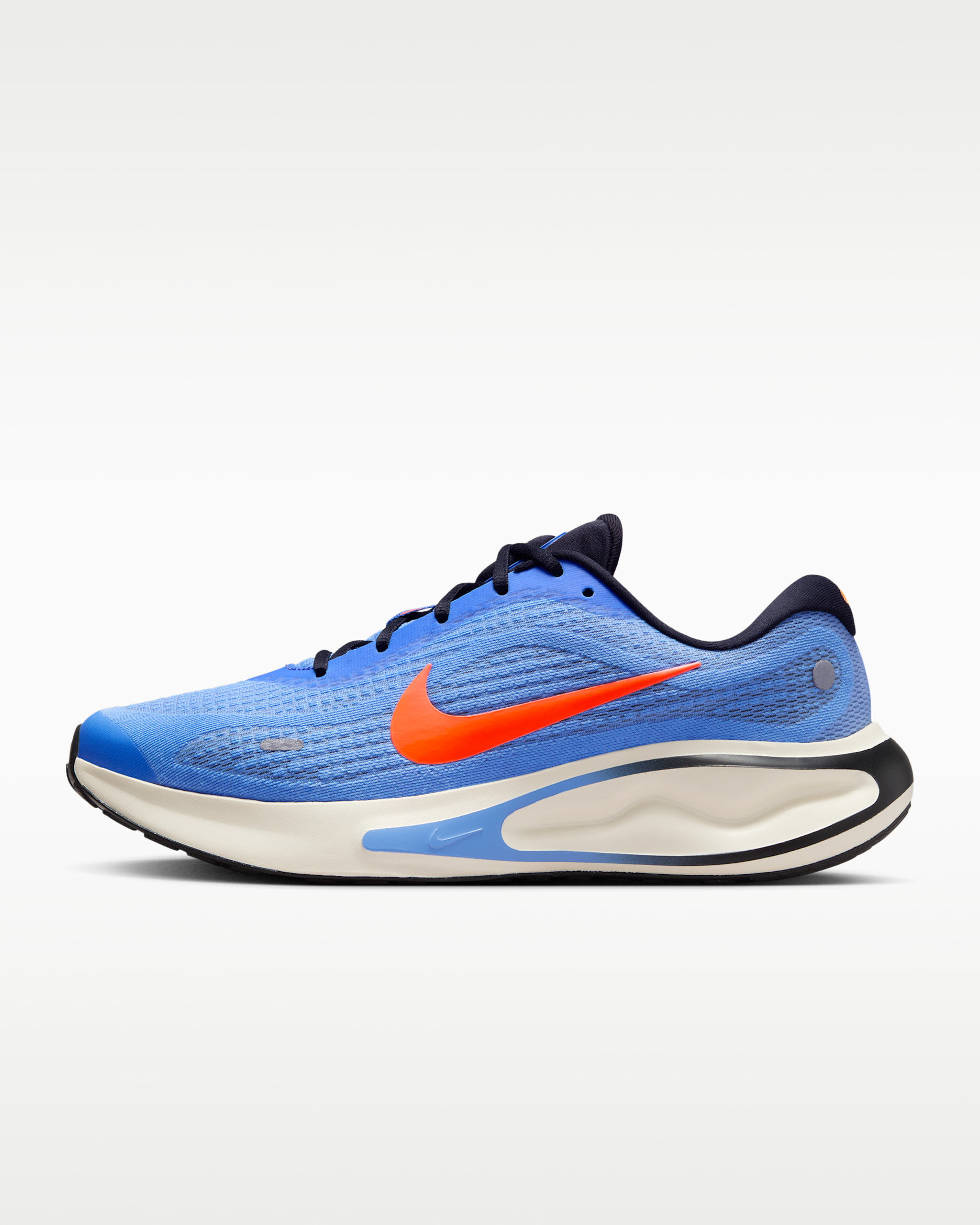 Nike Journey Run 男款路跑鞋 - Deep Royal/Astronomy Blue/Pale Ivory/Hyper Crimson