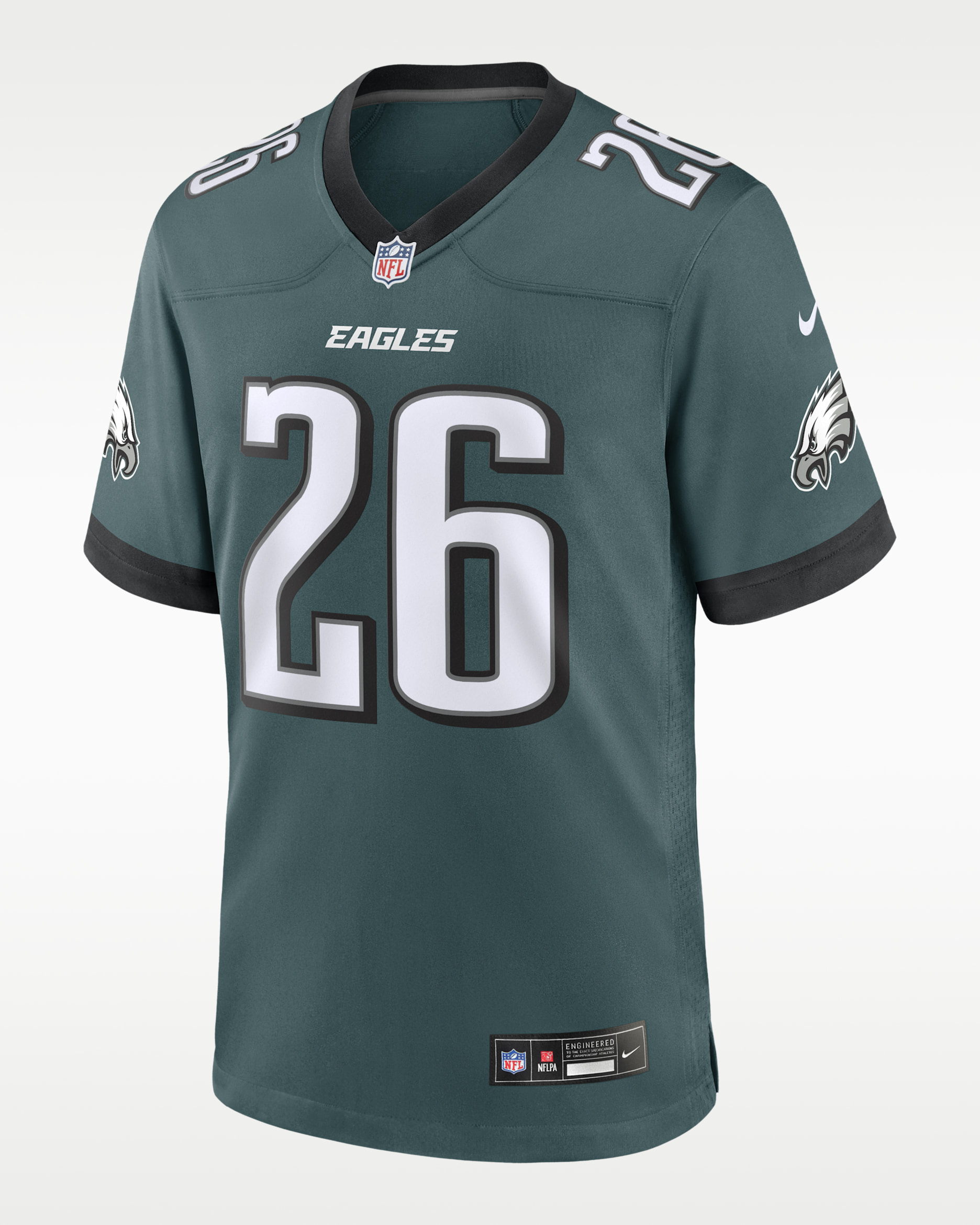 Saquon Barkley Philadelphia Eagles Men's Nike NFL Game Football Jersey - Sport Teal