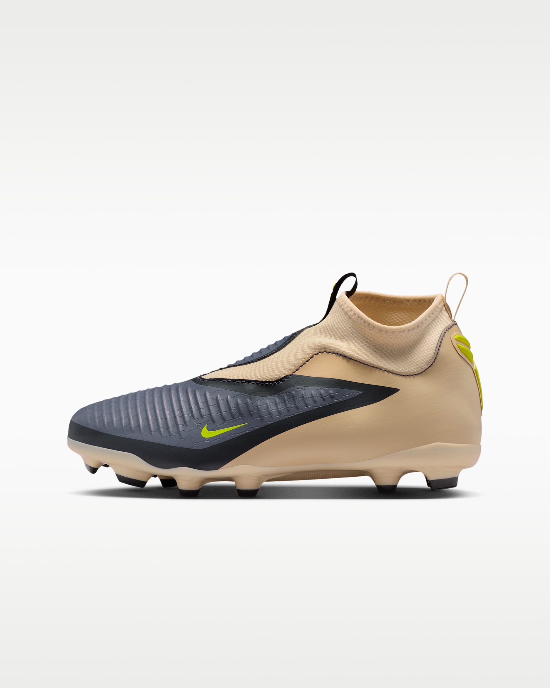 Kobe Jr. Phantom 6 High Academy Older Kids' Multi-Ground Football Boots - Phantom/Black