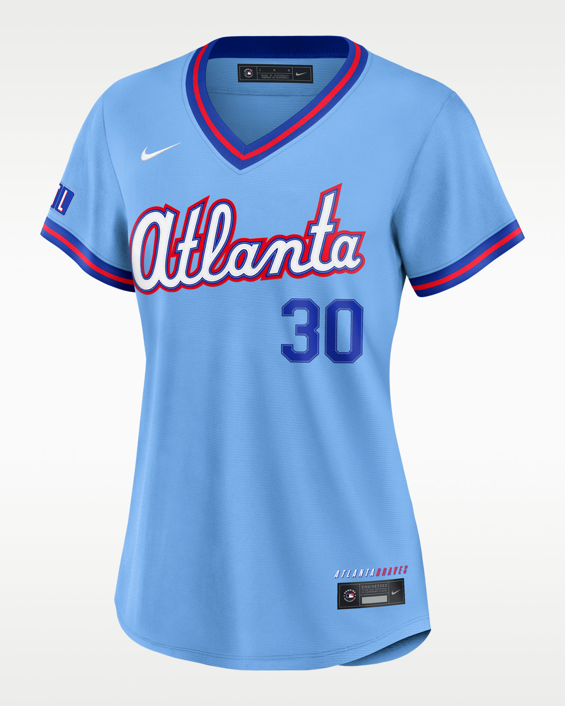 Drake Baldwin Atlanta Braves City Connect Women's Nike MLB Stadium Jersey - Powder Blue