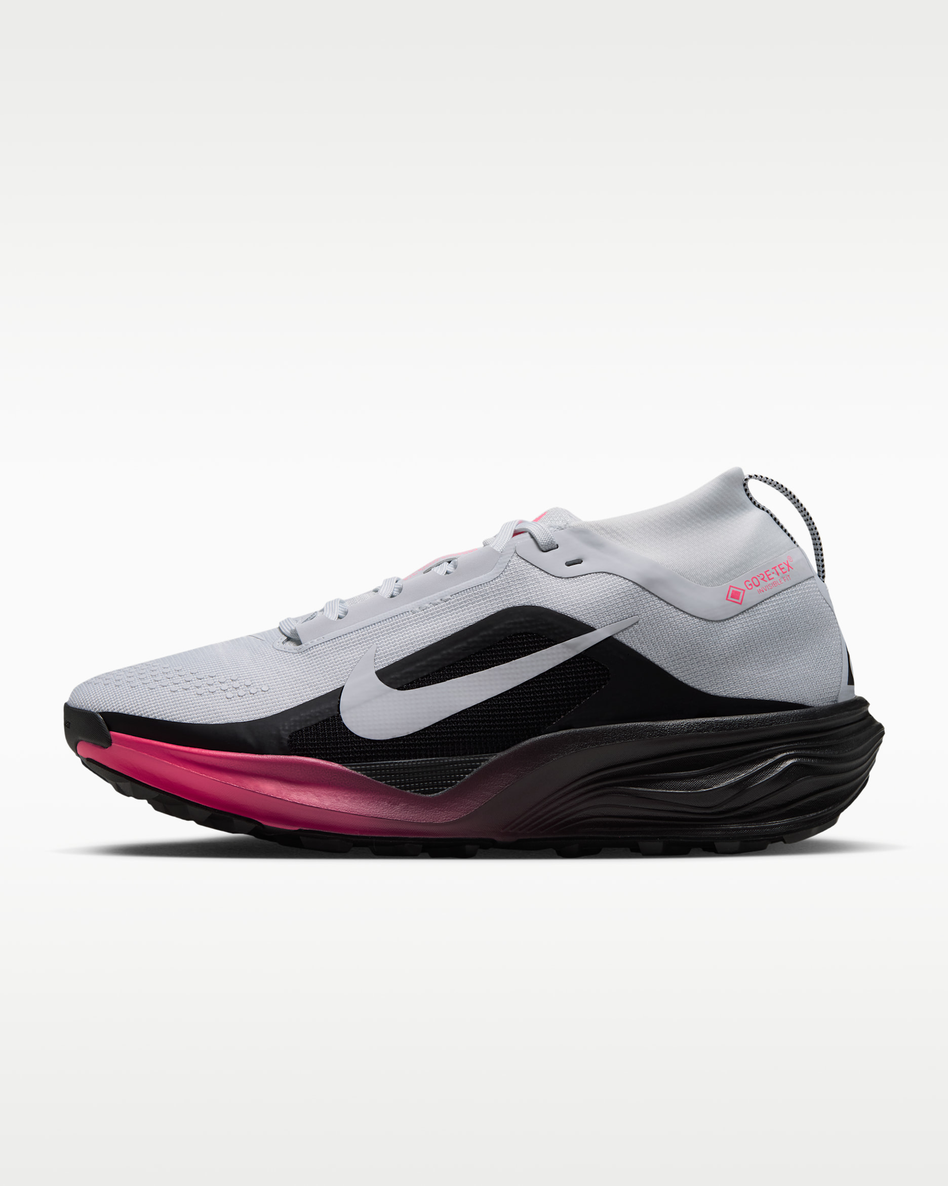 ACG Pegasus Trail GORE-TEX Women's Waterproof Trail Running Shoes - Pure Platinum/Black/Hyper Pink/Pure Platinum