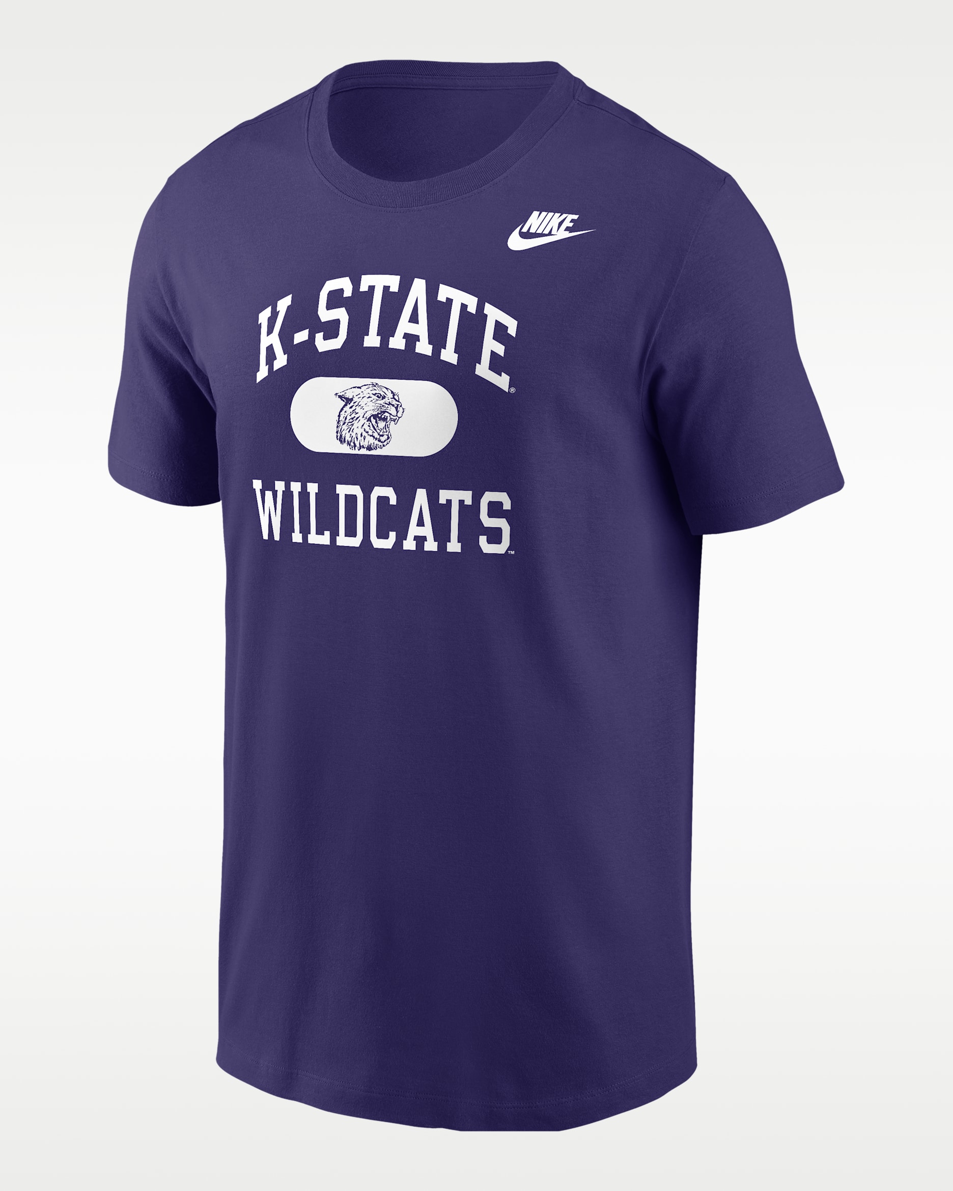 Kansas State Wildcats Men's Nike College T-Shirt - New Orchid