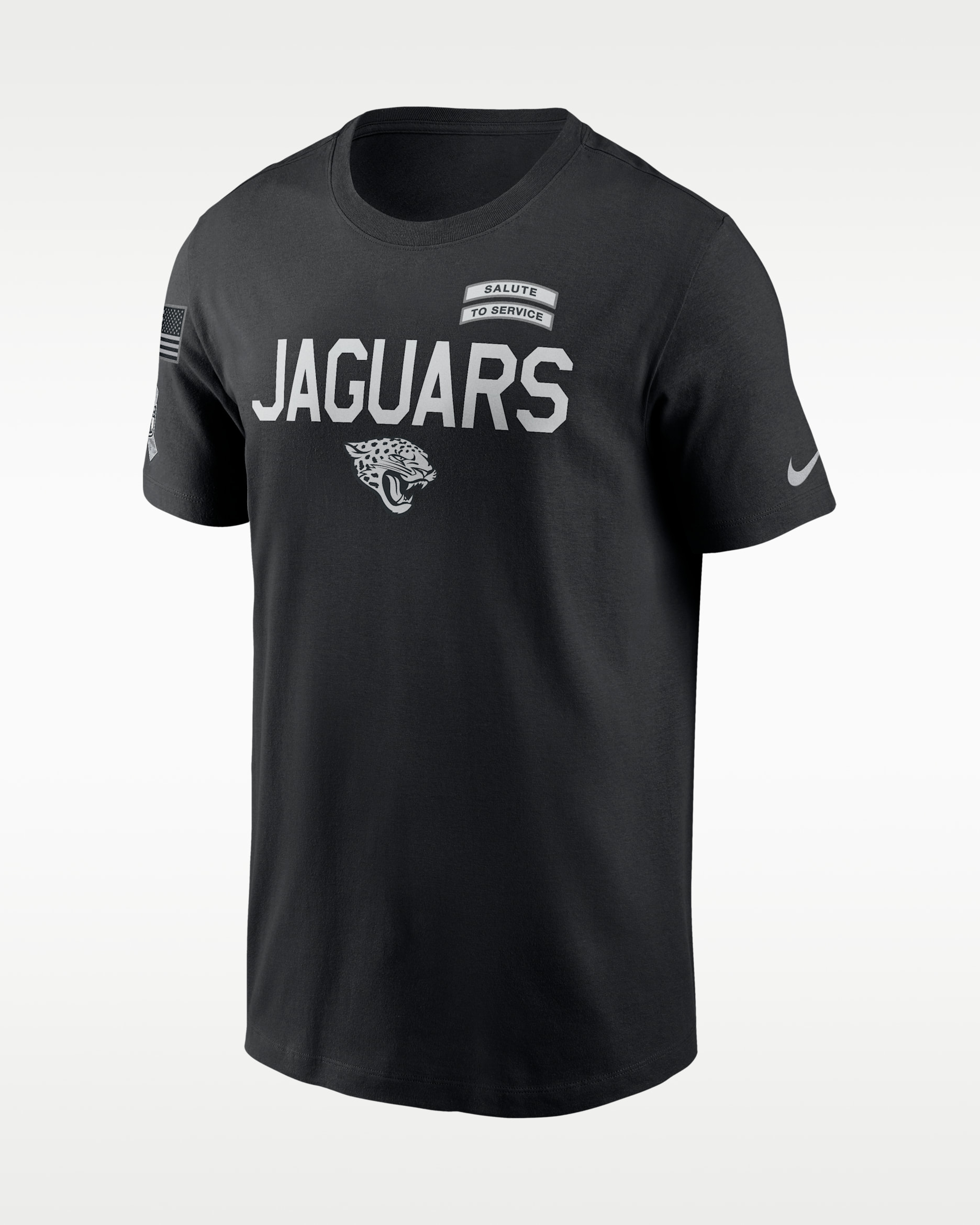 Playera Nike Dri-FIT de la NFL para hombre Jacksonville Jaguars Salute to Service Sideline - Negro