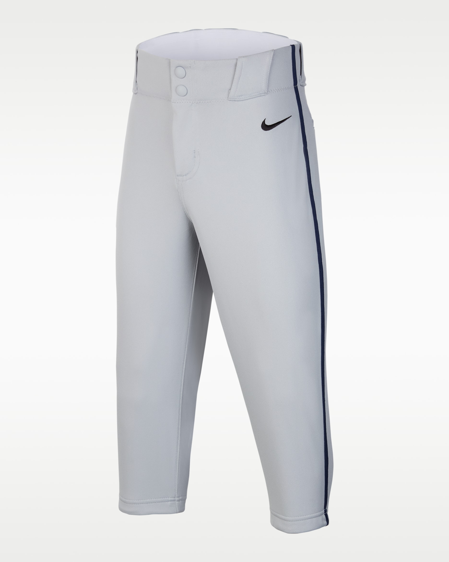 Nike Vapor Select 2 Big Kids' High-Piped Baseball Pants - Wolf Grey/Midnight Navy/Black