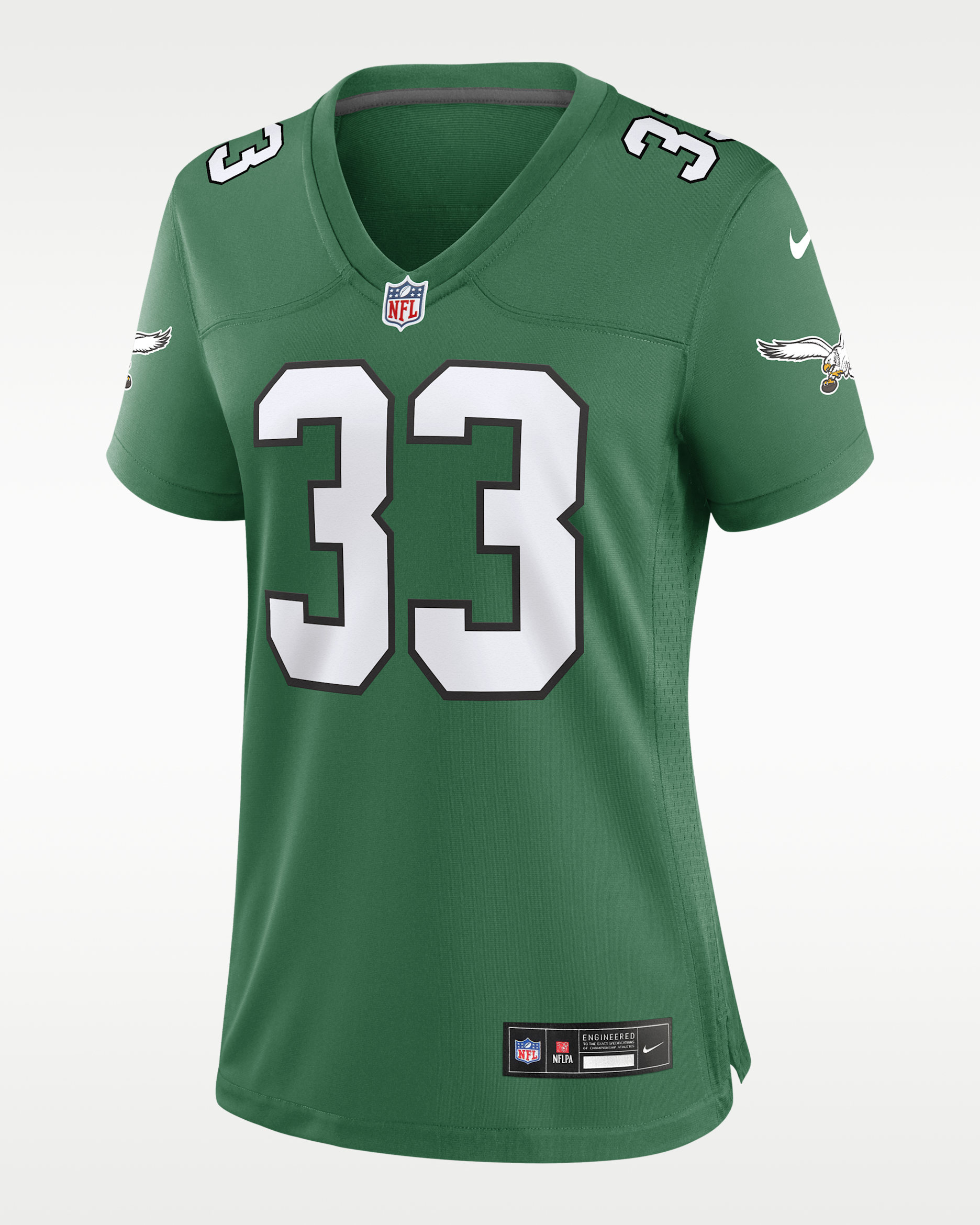 Cooper DeJean Philadelphia Eagles Women’s Nike NFL Game Jersey - Kelly Green