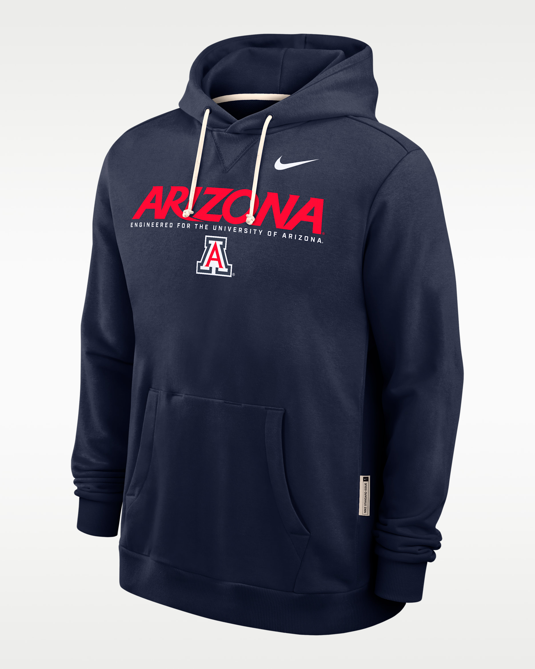 Arizona Sideline Men's Nike Dri-FIT College Pullover Hoodie - Navy