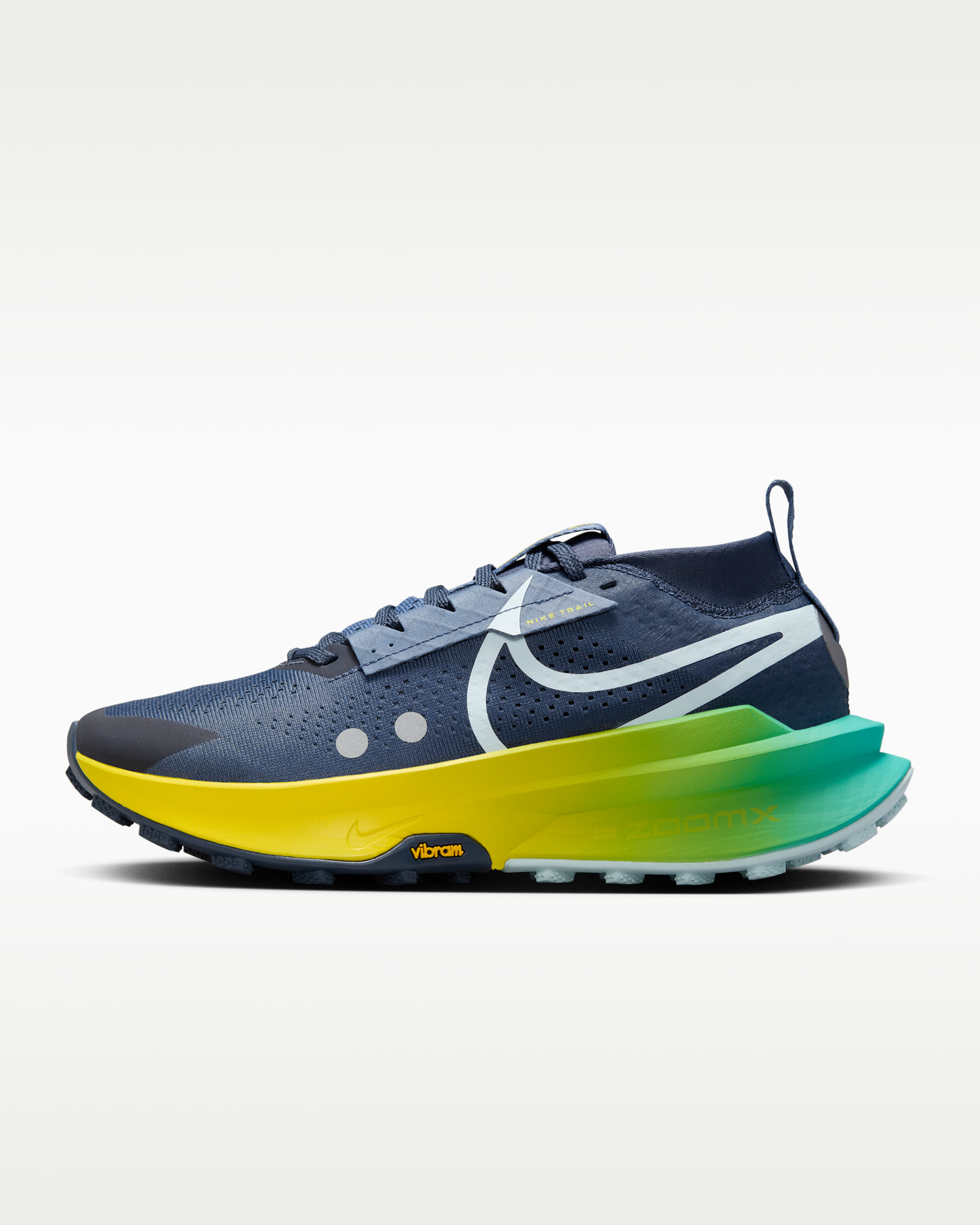 Nike Zegama 2 Traillaufschuh (Damen) - Thunder Blue/Diffused Blue/Opti Yellow/Glacier Blue