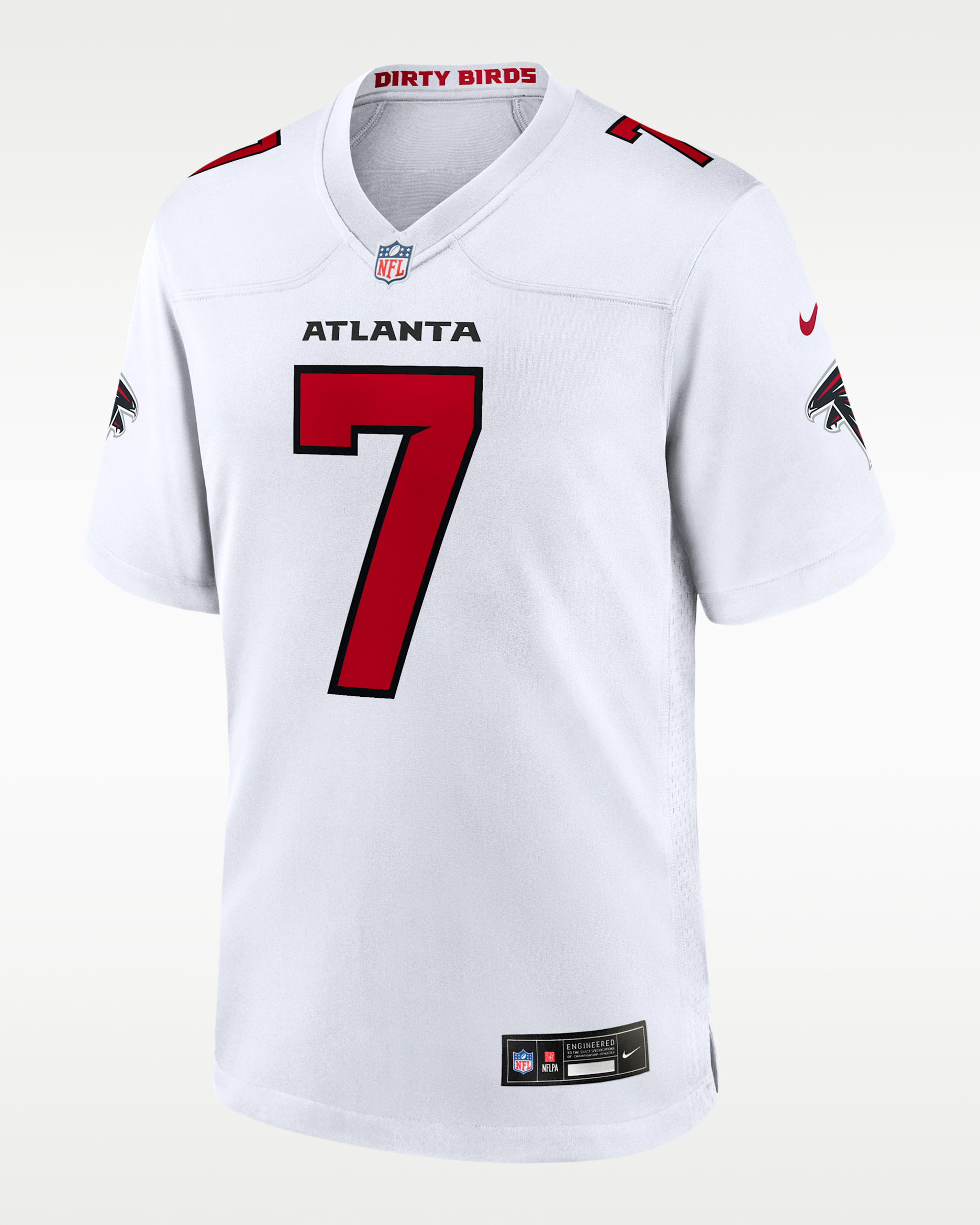 Bijan Robinson Atlanta Falcons Men's Nike NFL Game Jersey - White