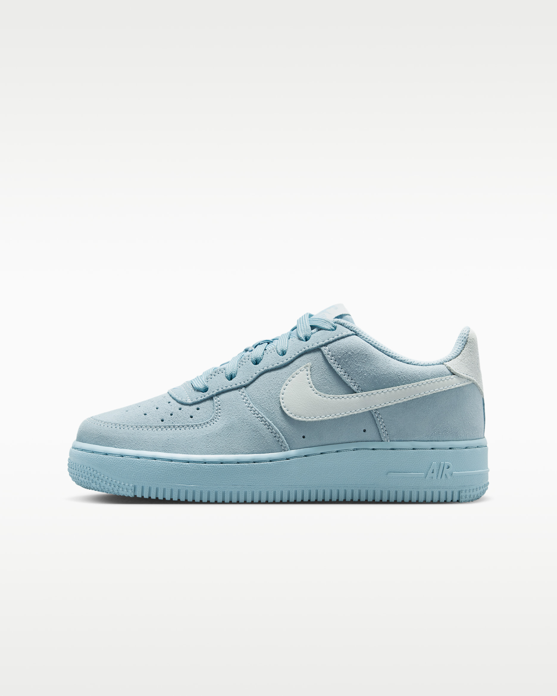 Nike Air Force 1 LV8 Schuh (ältere Kinder) - Light Armory Blue/Pure Platinum