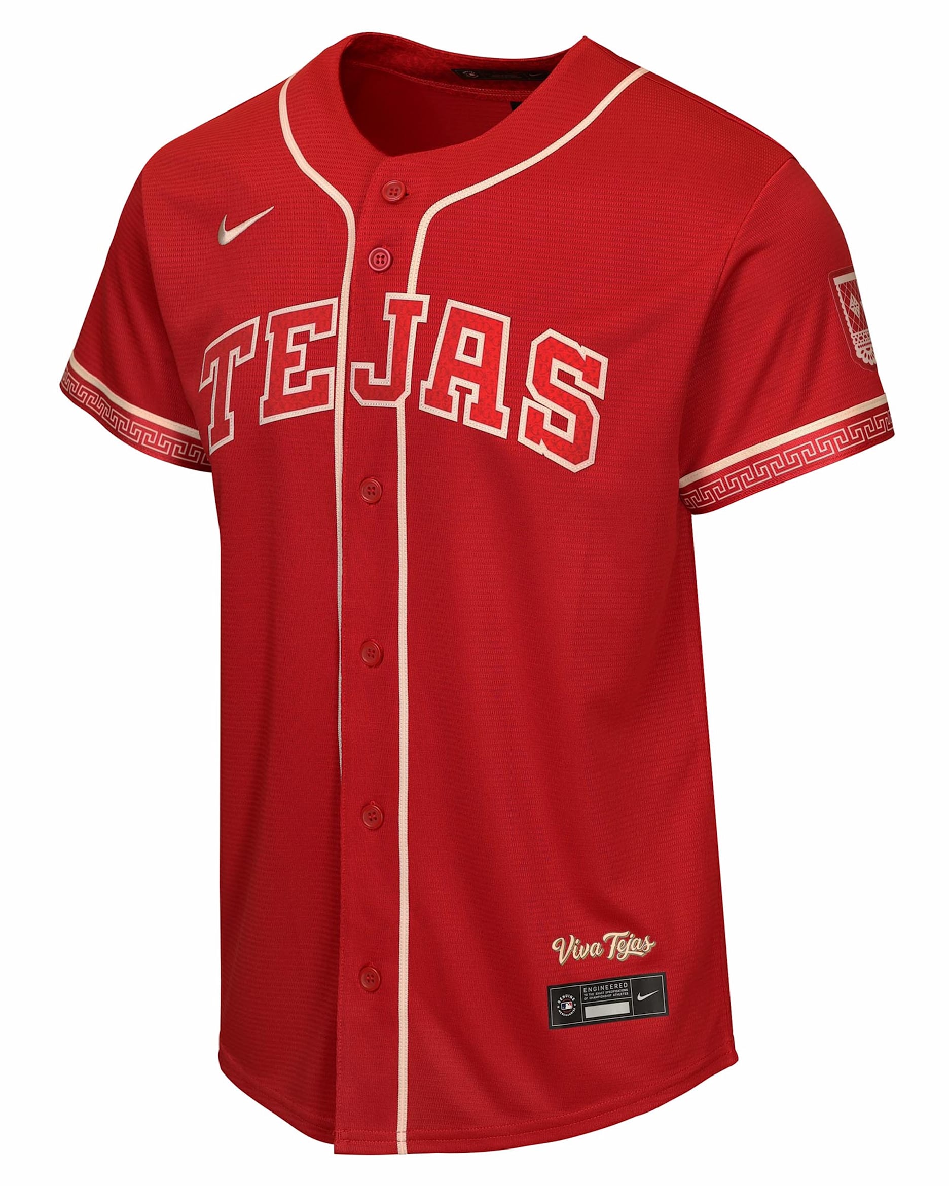 Jacob deGrom Texas Rangers City Connect Big Kid's Nike MLB Stadium Jersey - Red