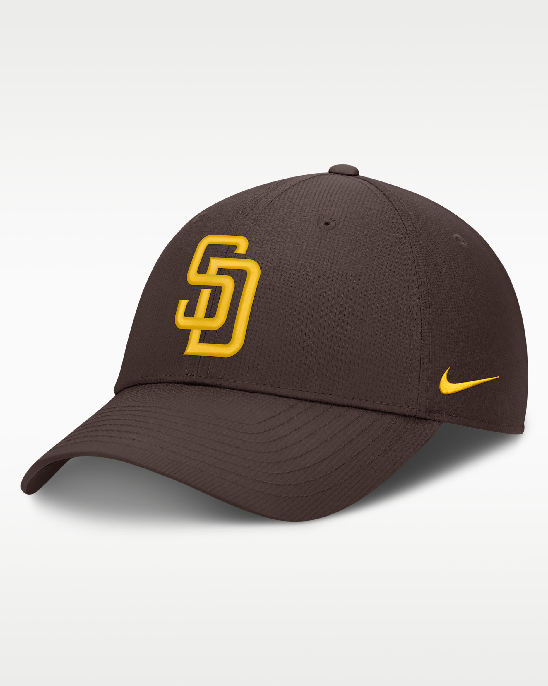 Gorra Nike Dri-FIT de la MLB ajustable para hombre San Diego Padres Club - Ceniza oscuro