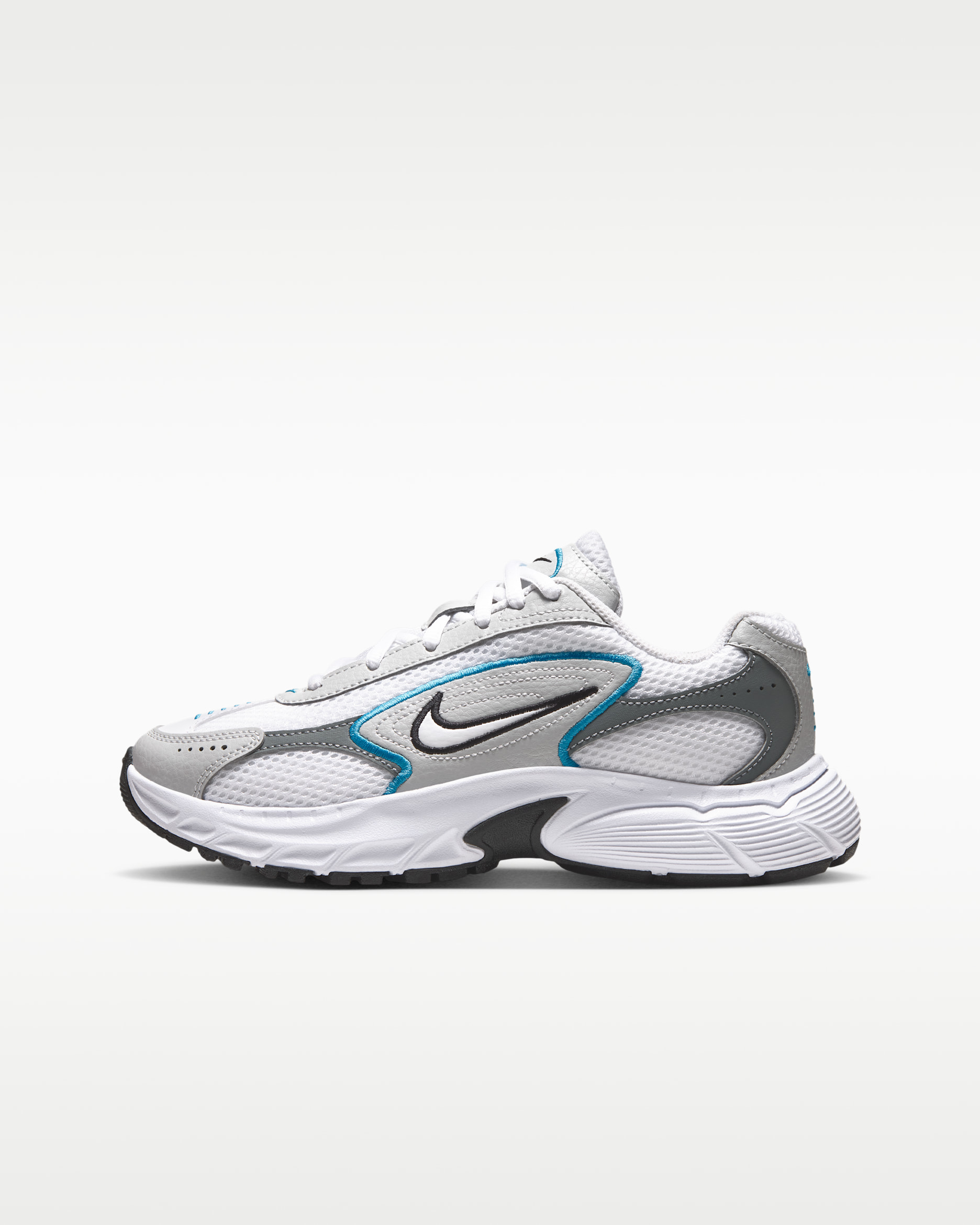 Nike Stratos Shift 2000 Schuh (ältere Kinder) - Weiß/Light Current Blue/Grey Fog/Weiß