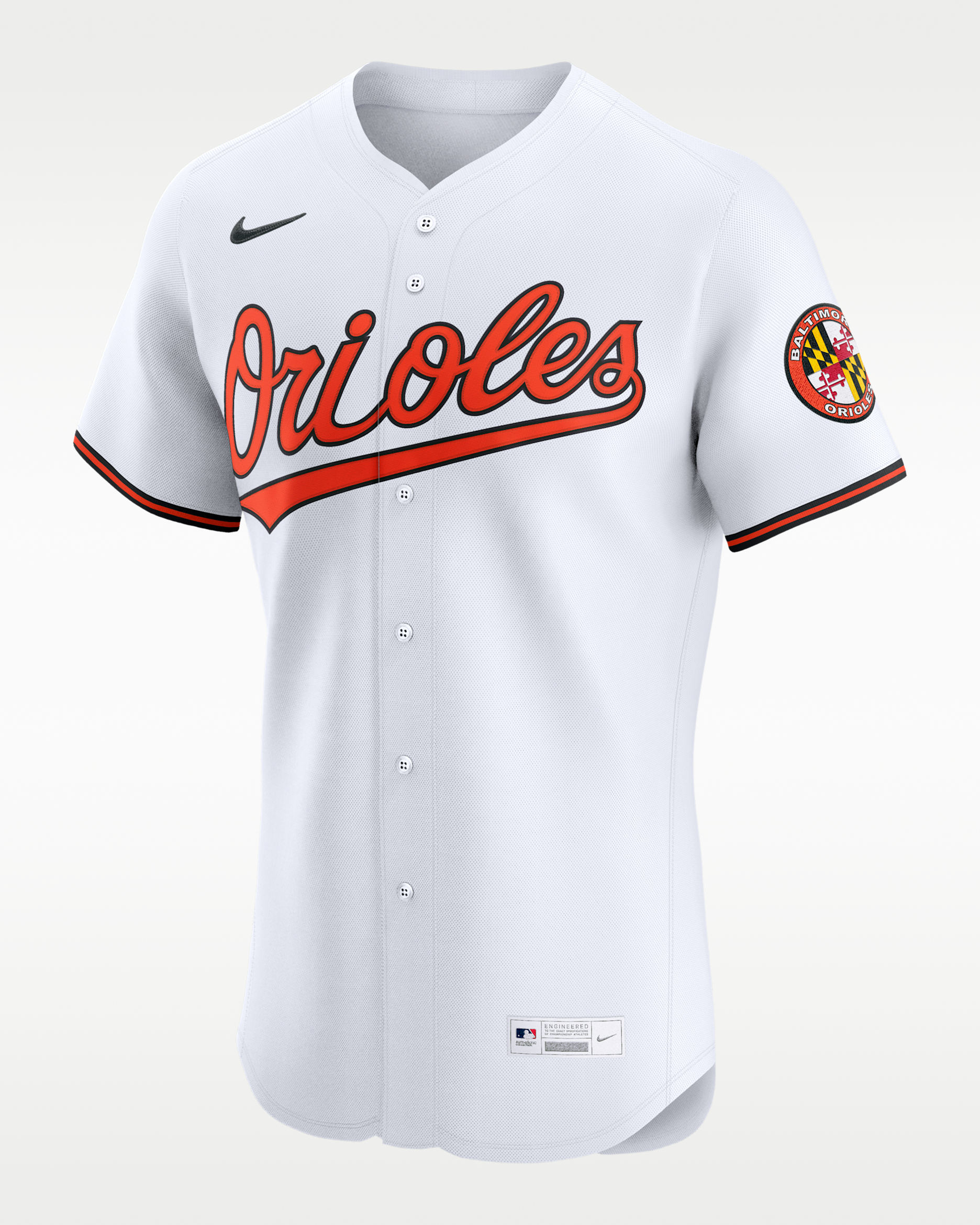 Baltimore Orioles Men's Nike Dri-FIT ADV MLB Elite Jersey - White